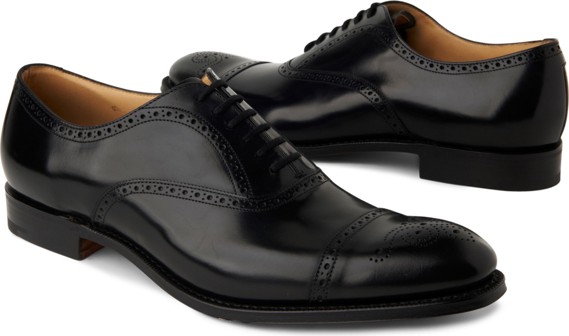 Church's London Oxford Brogues in Black for Men | Lyst