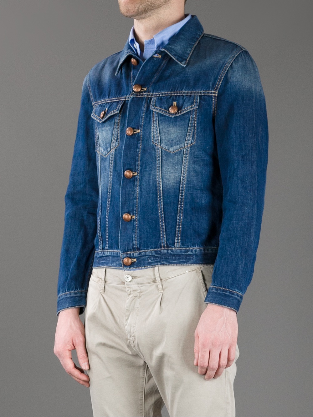 Jacob cohen Denim Jacket in Blue for Men (denim) | Lyst