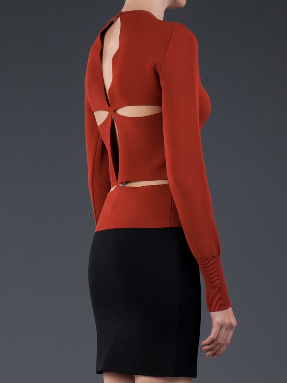 mugler sweater
