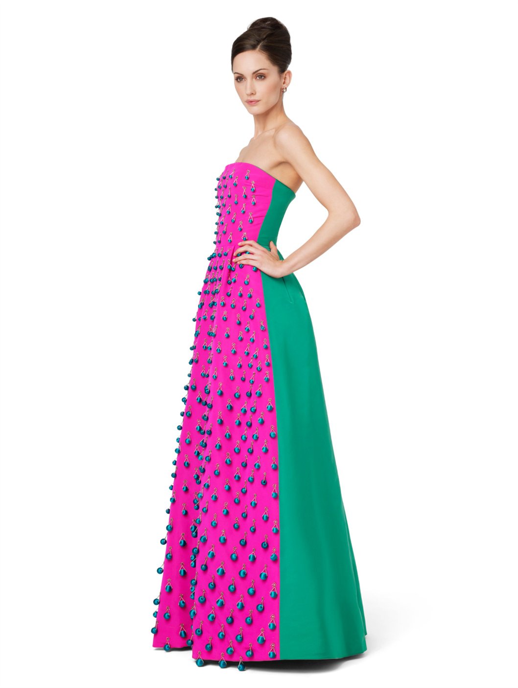oscar de la renta ball gown