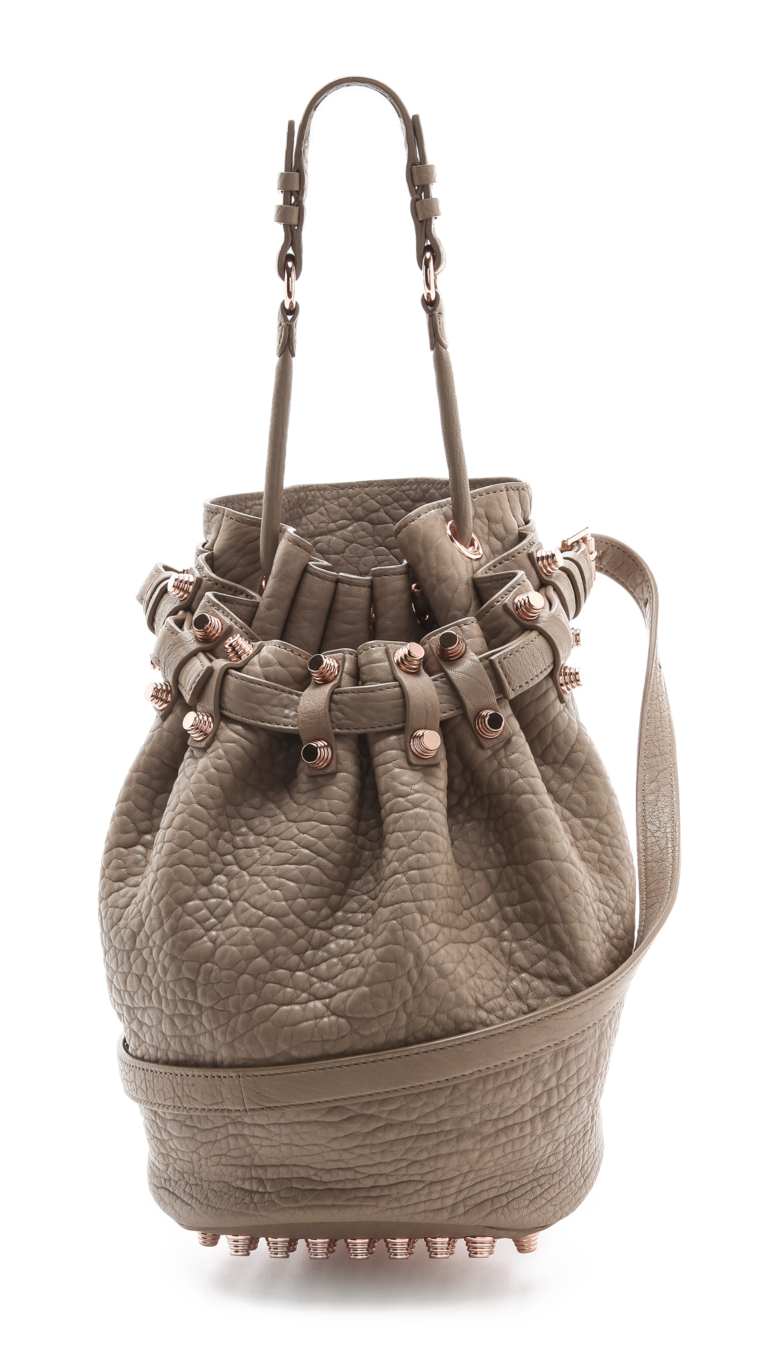 Alexander Wang Diego Bucket Bag in Brown - Lyst