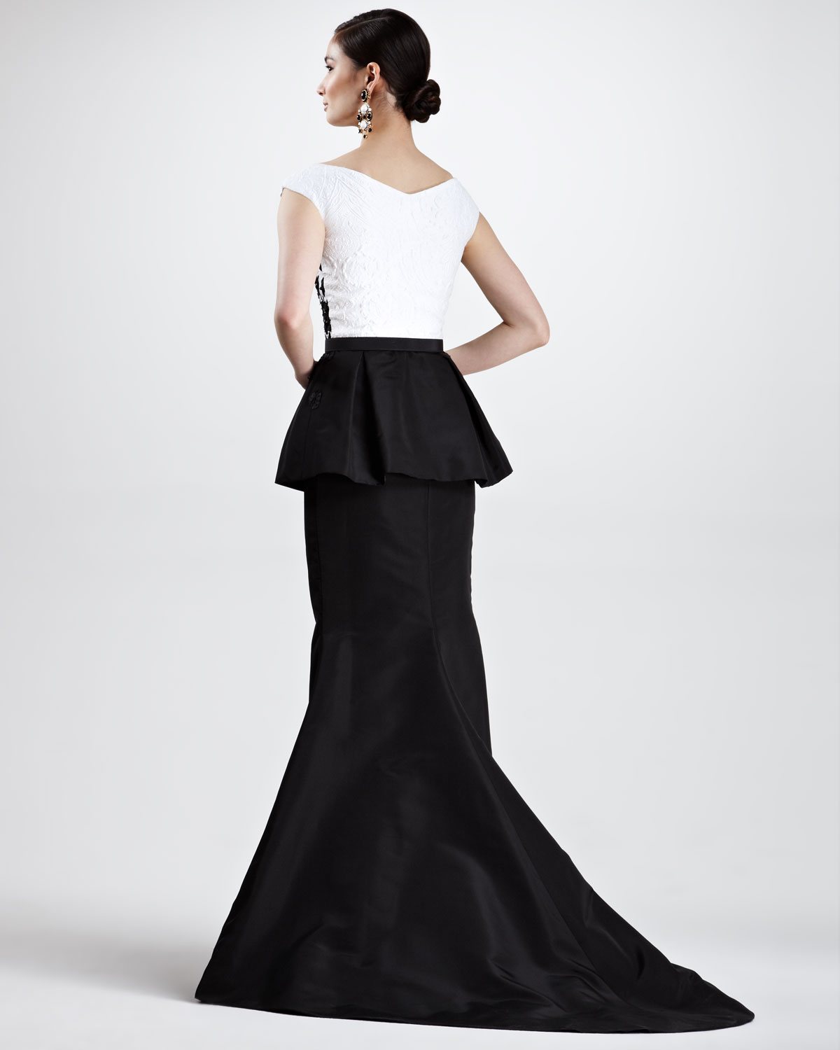oscar de la renta embroidered