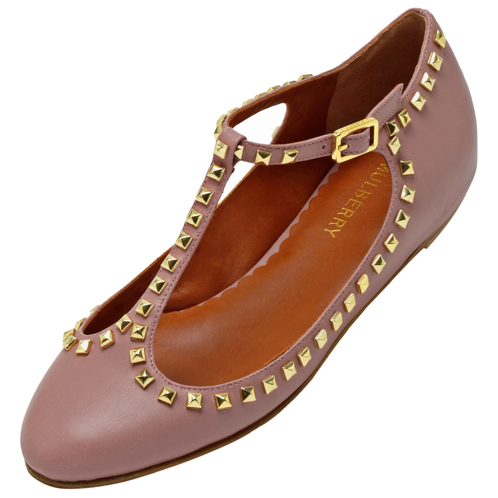 mulberry ballerina pumps