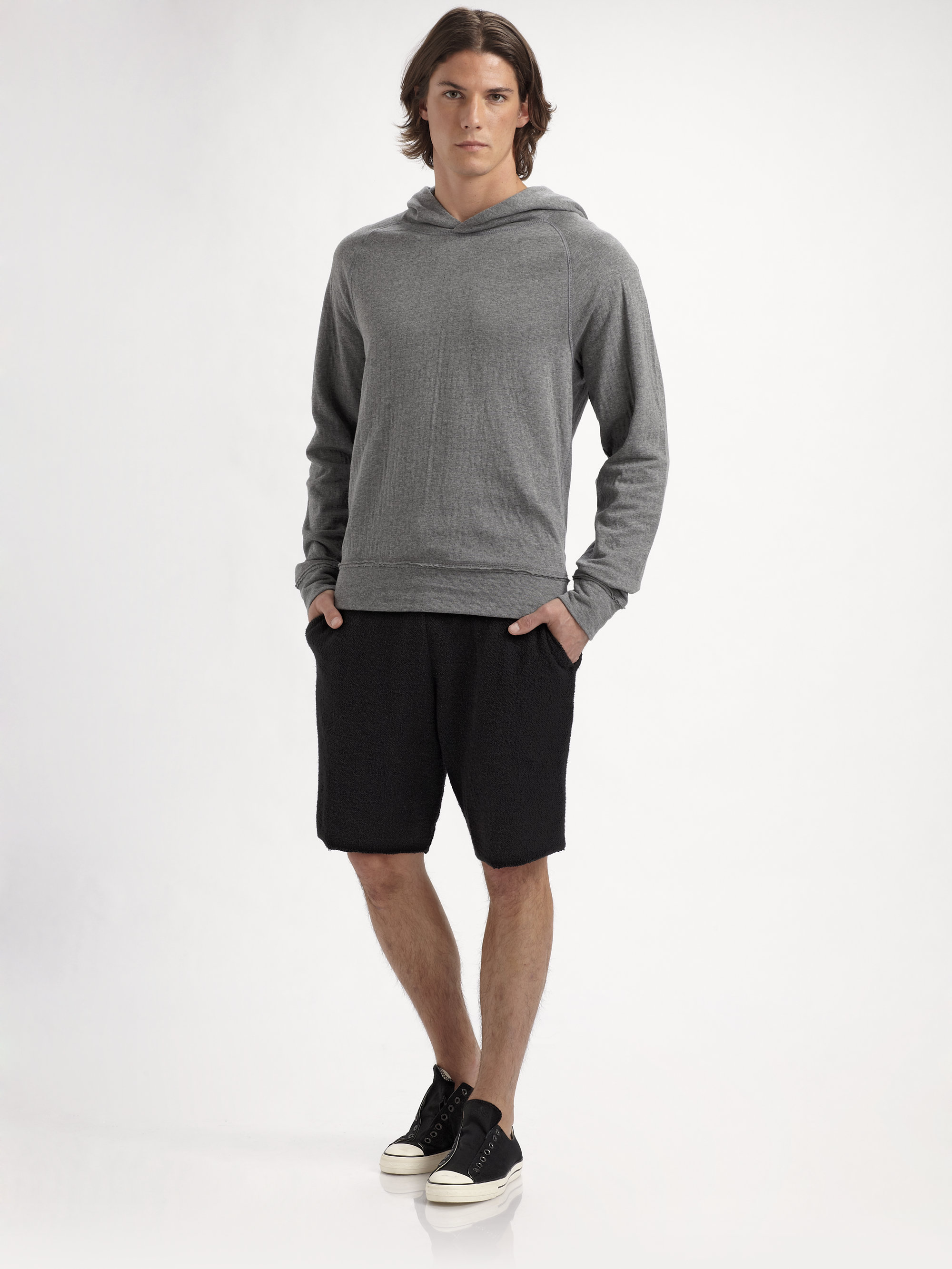 alexander wang blue and black denim cargo jeans