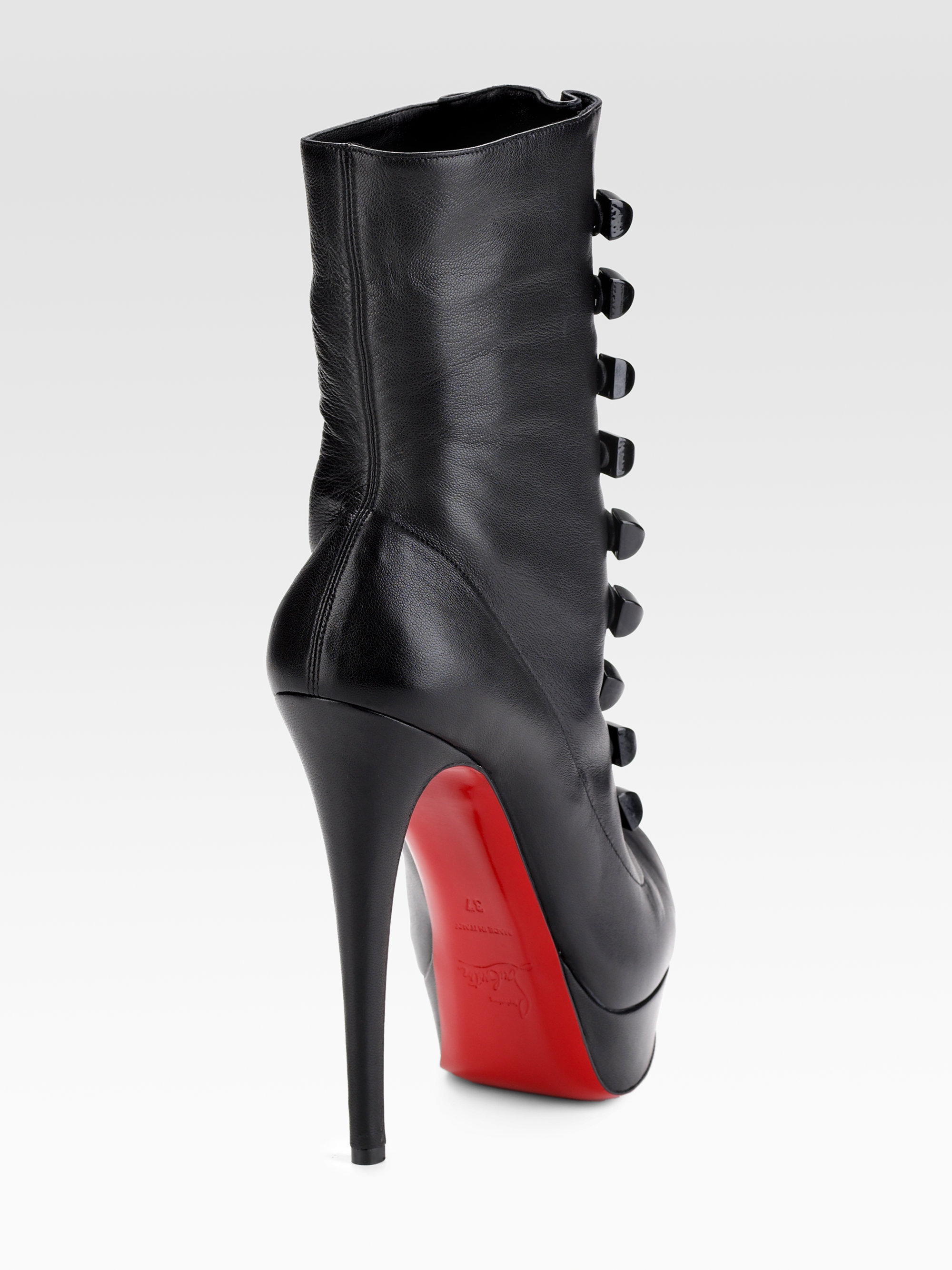 christian louboutin alta bouton ankle boots christian louboutin alta bouton ankle boots