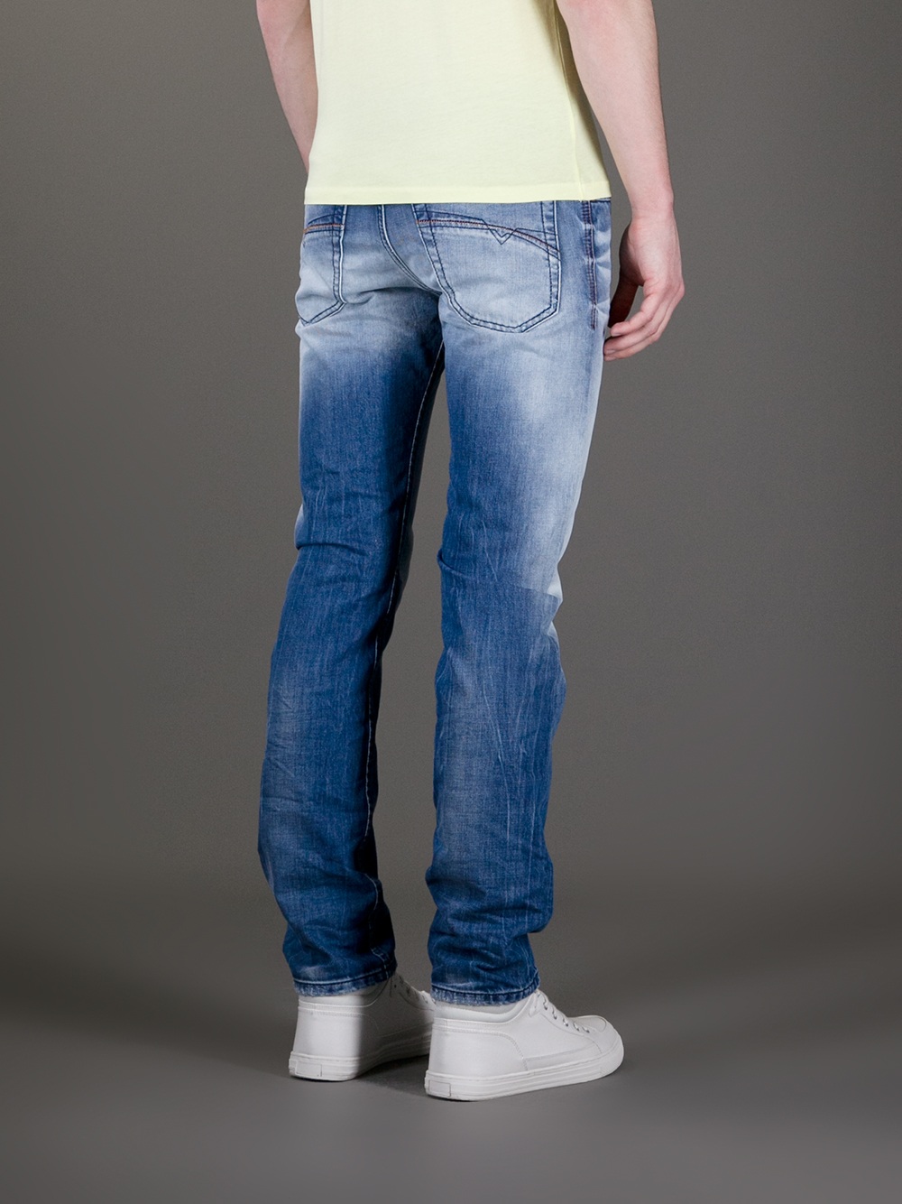 stone washed jeans mens