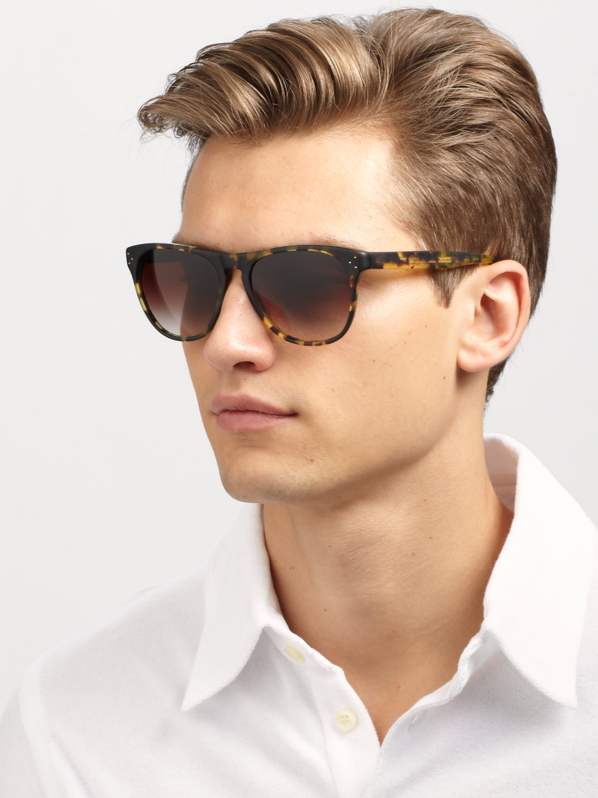 Lyst - Oliver Peoples Daddy B Acetate Sunglasses in Black