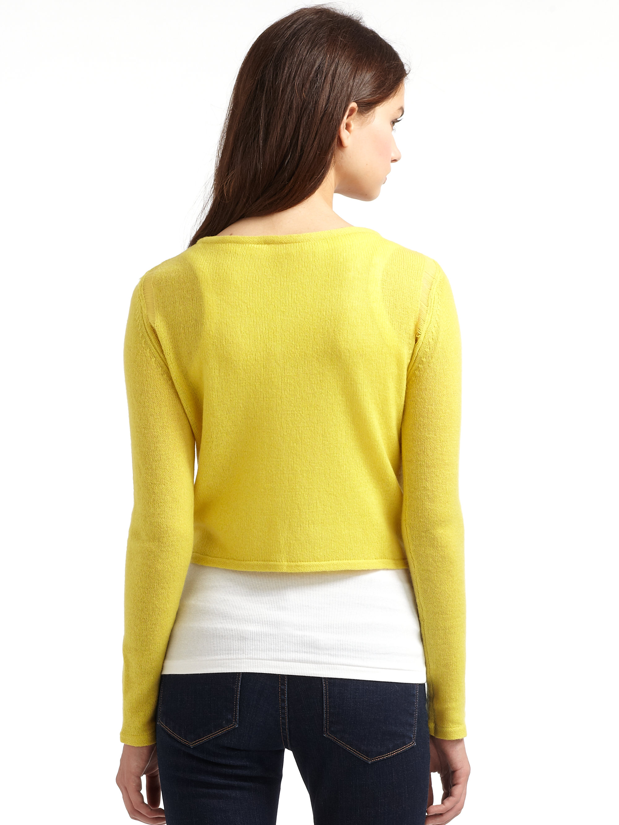 qi cashmere cardigan