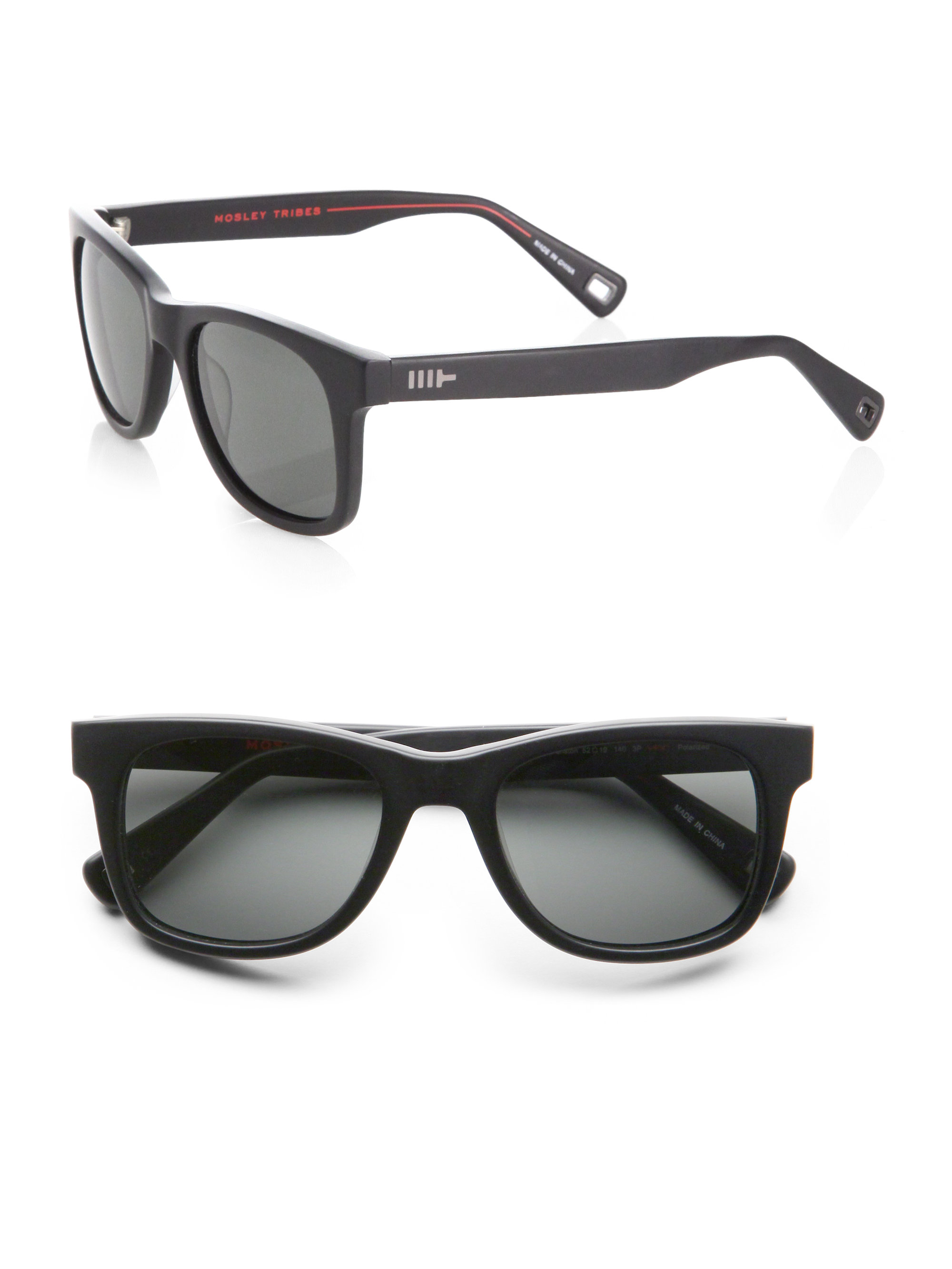 Mosley Tribes Branston Sunglasses in Black | Lyst