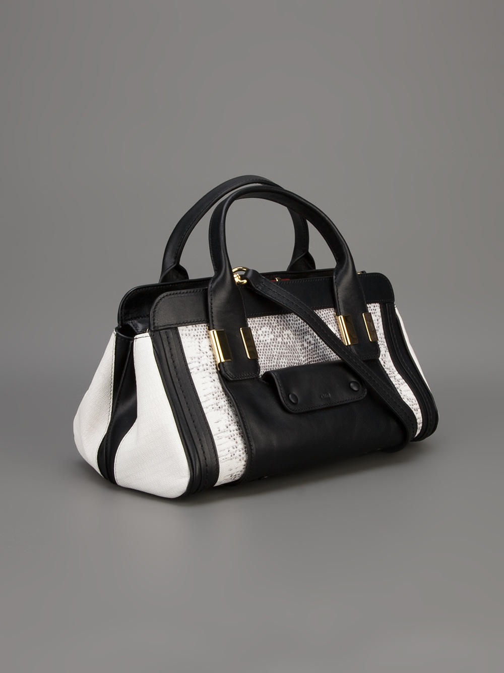 Chlo Mini Alice Tote in Black | Lyst