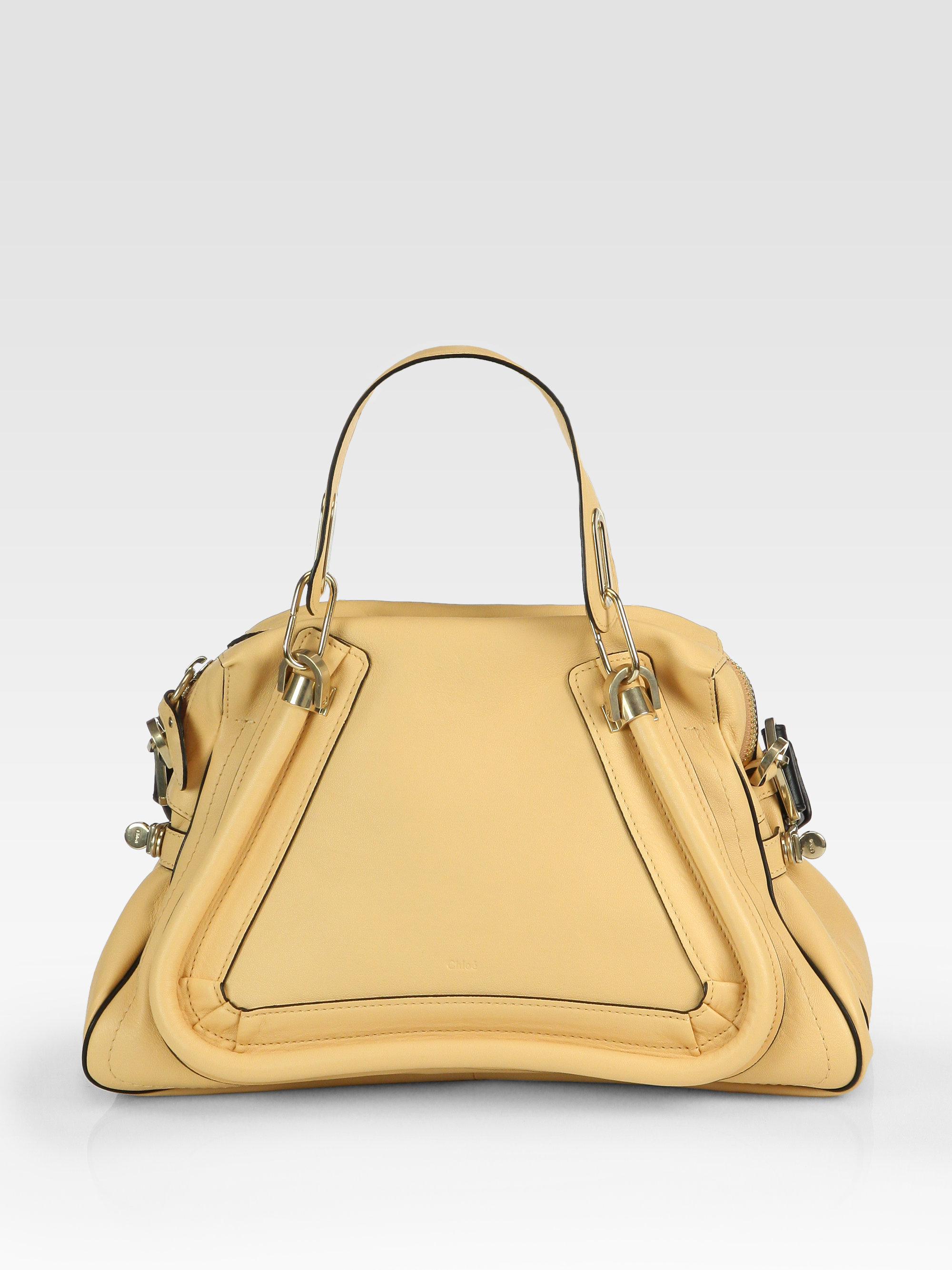 Chlo Paraty Medium Tote in Yellow (stem) | Lyst