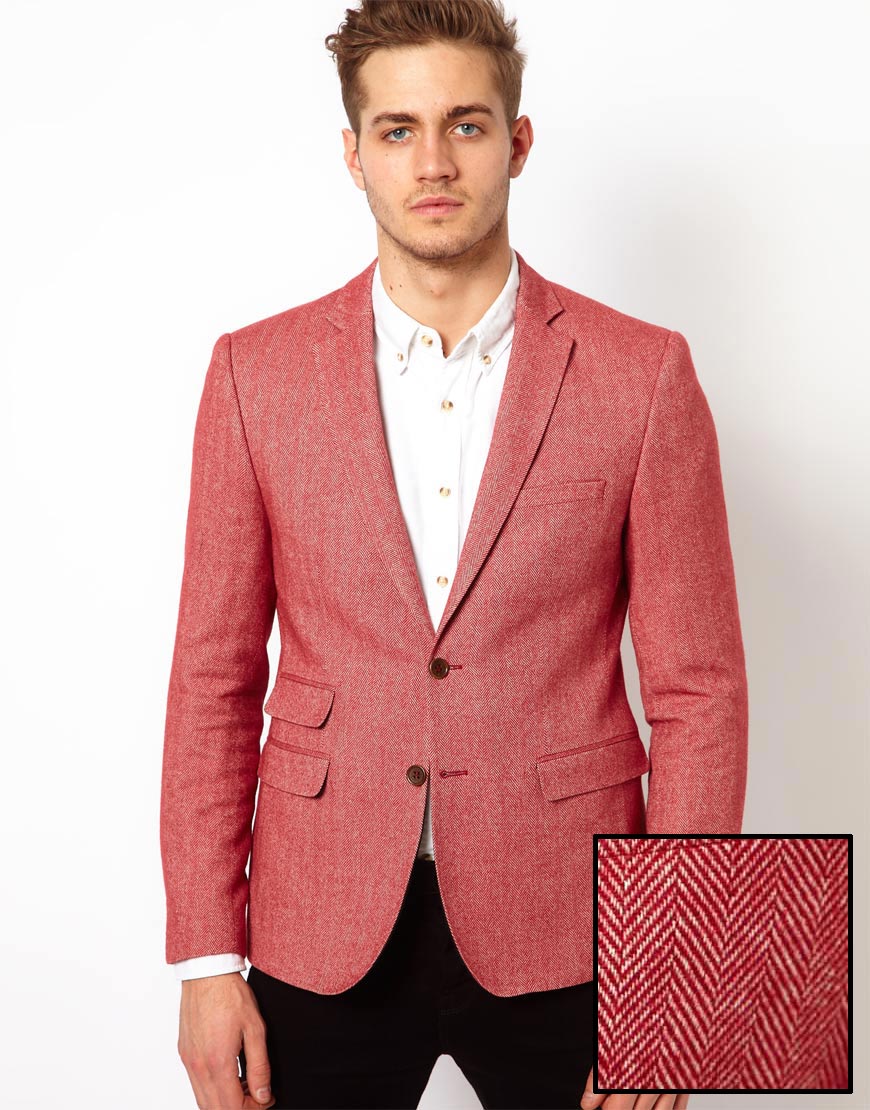Lyst GStar RAW Slim Fit Blazer in Red for Men