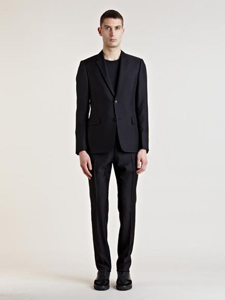 Balenciaga Mens Tailored Suit in Black for Men | Lyst
