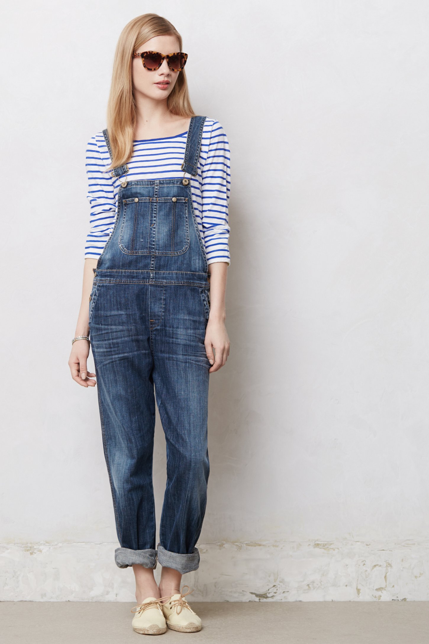 Citizens of humanity Citizens Of Humanity Quincey Overalls in Blue | Lyst