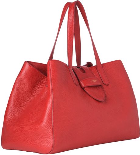 Jaeger Aimee Large Tote Bag in Red | Lyst