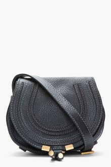 Chloé Marcie Small Shoulder Bag in Black | Lyst