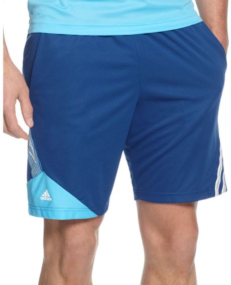 Adidas F50 Climalite Soccer Shorts in Blue for Men | Lyst