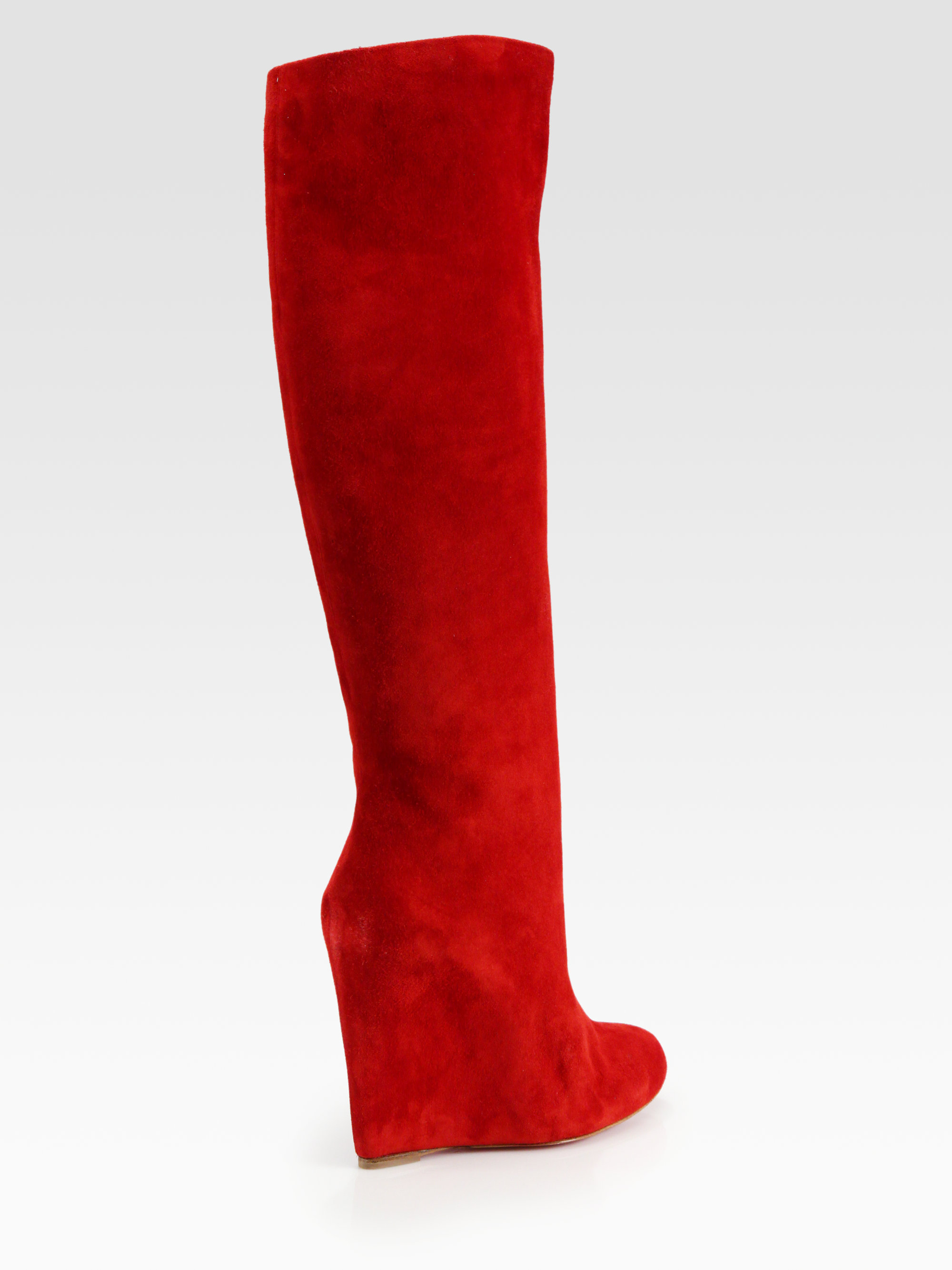 louboutin red boots