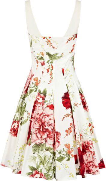 Karen Millen Floral Print Prom Dress in Multicolor (multi) | Lyst