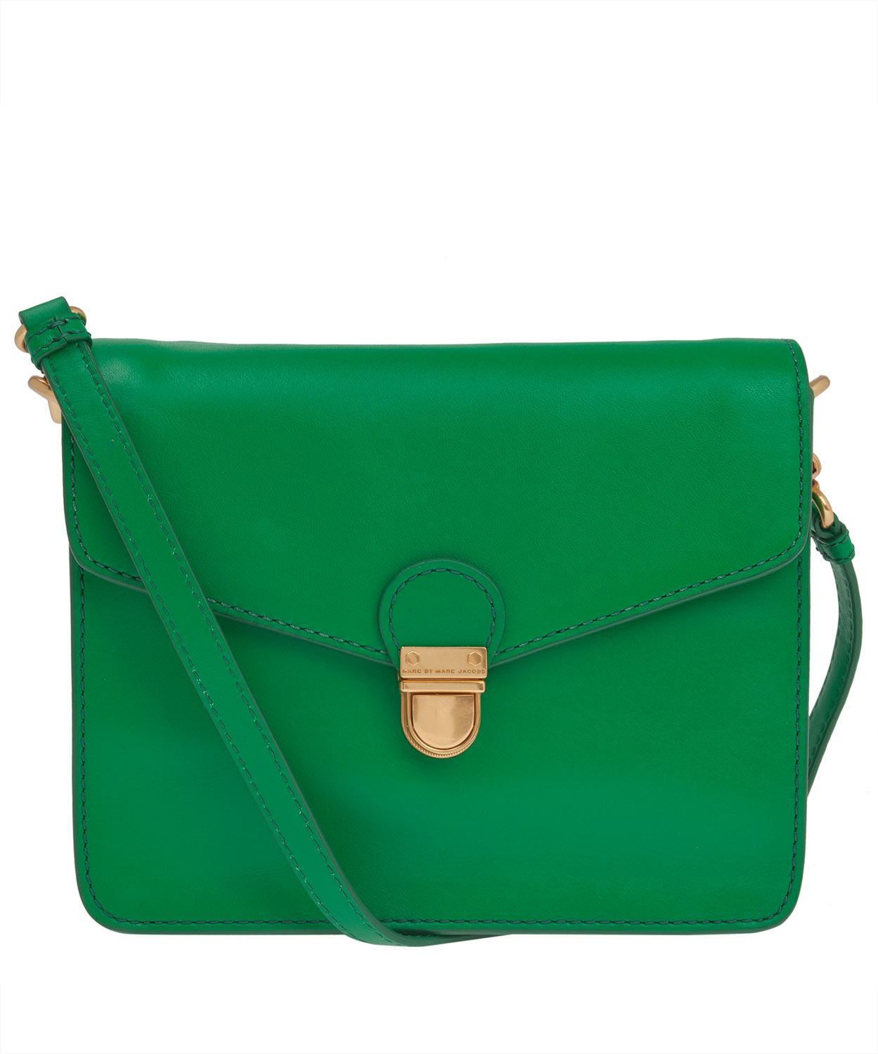Lyst - Marc By Marc Jacobs Green Cricket Leather Crossbody Bag in Green
