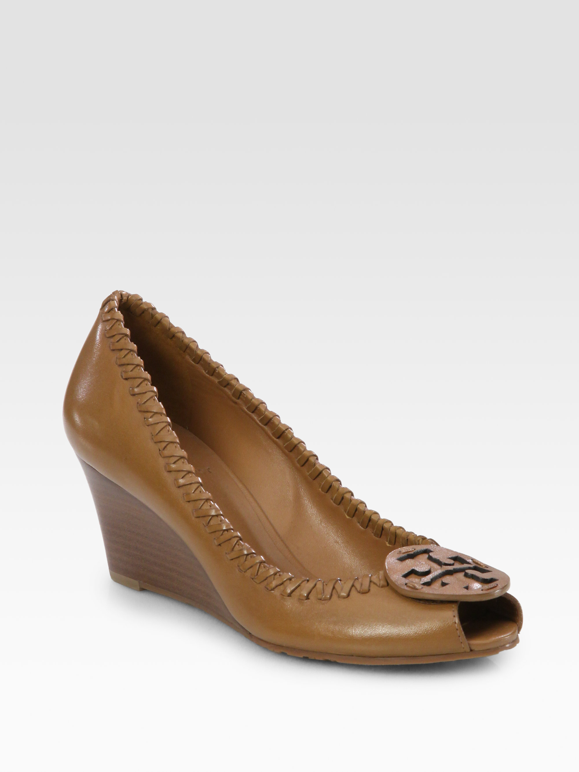 tory burch wedge pumps