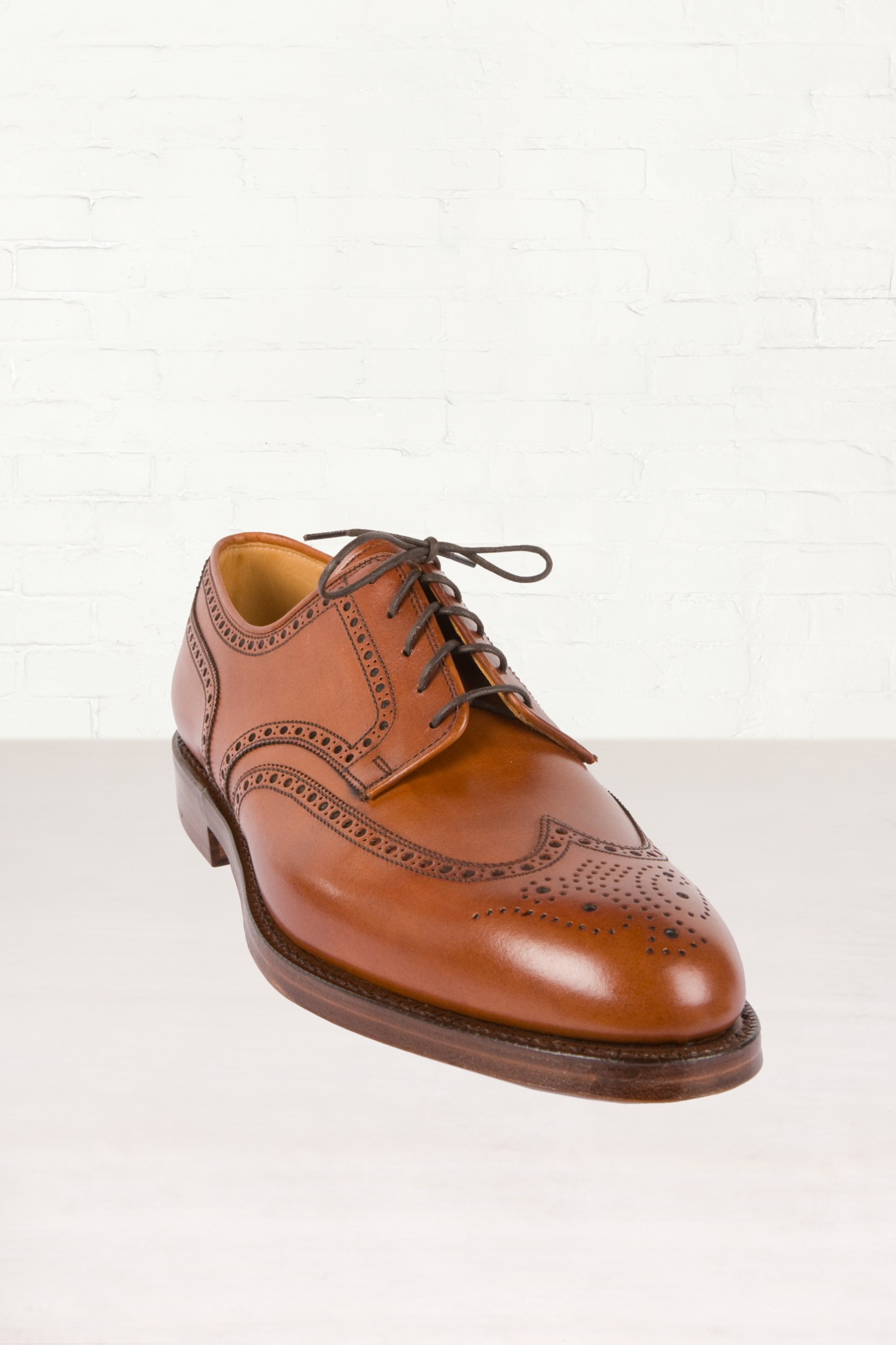 Crockett & Jones Crockett And Jones Cardiff Burnished Calf Leather ...