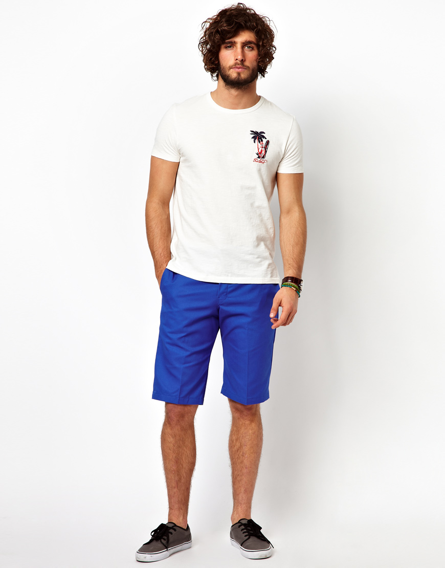 Lyst - G-Star Raw Dickies Worker Shorts Slim 13 Worker in Blue for Men