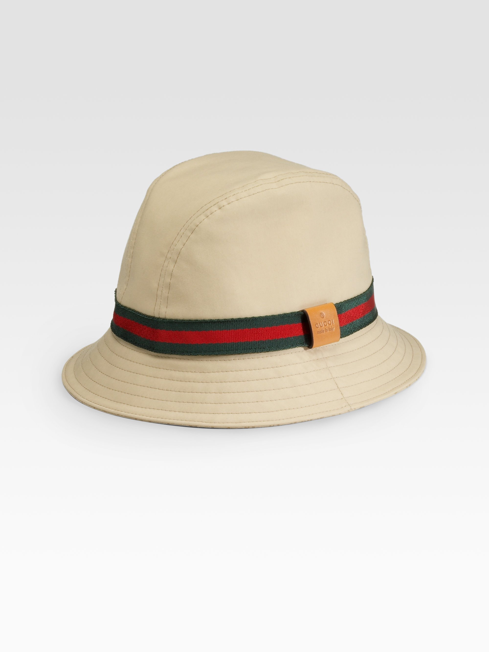 Gucci Bucket Hat in Natural for Men | Lyst