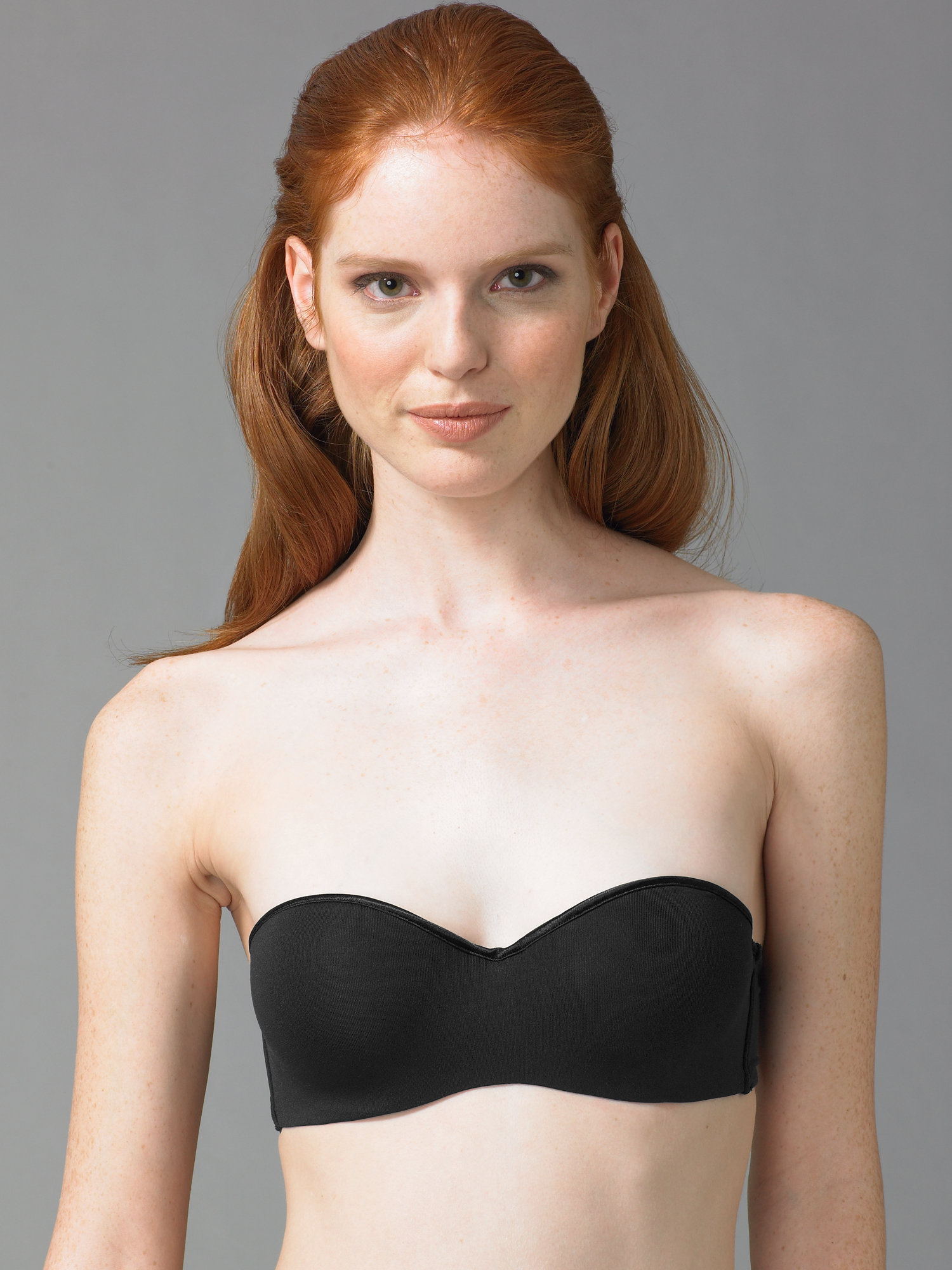 Lyst Natori Strapless Convertible Bra In Black