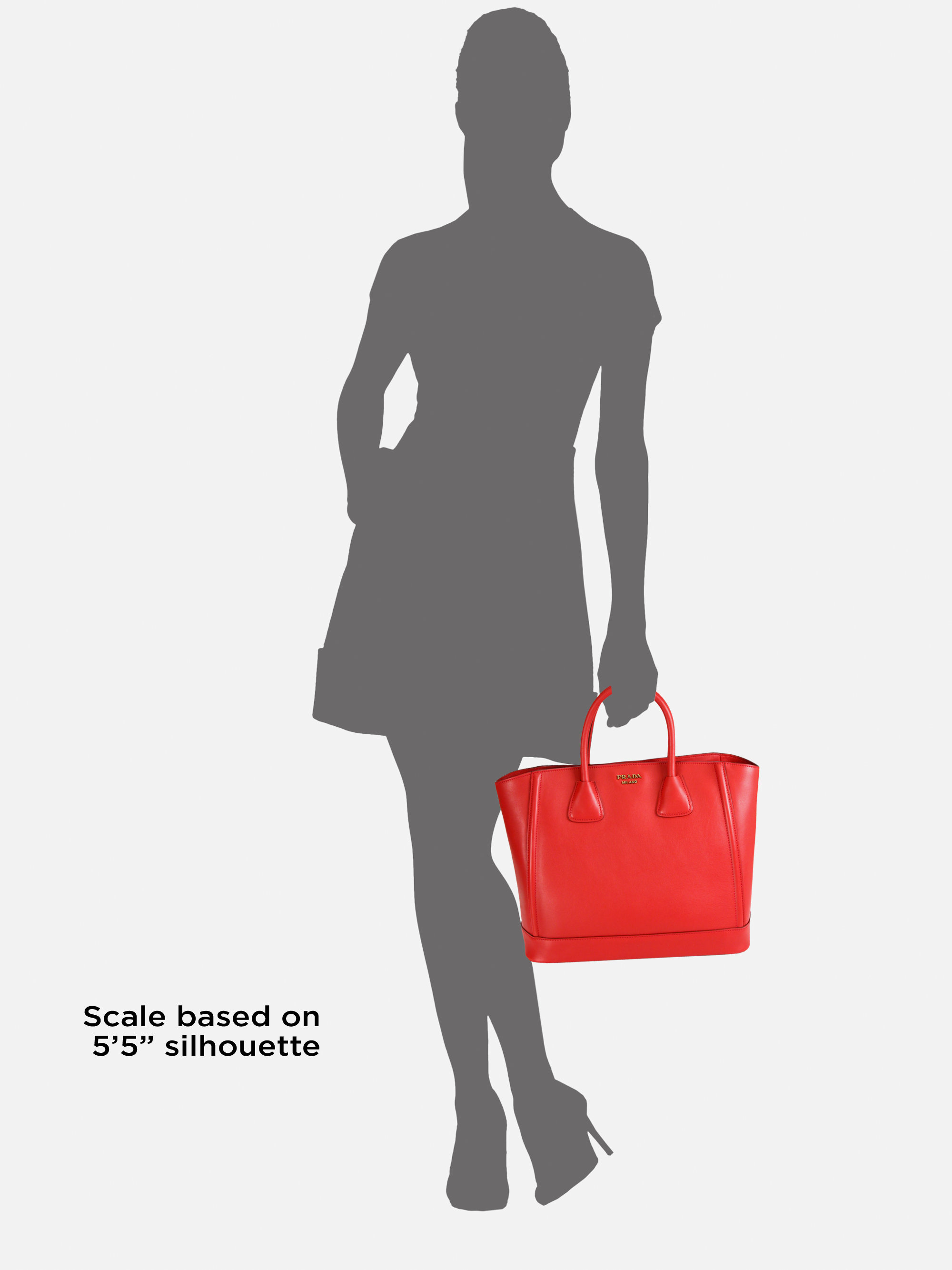 choice designer bags - Prada Medium City Calf Double Handle Tote in Red (fuoco-red) | Lyst