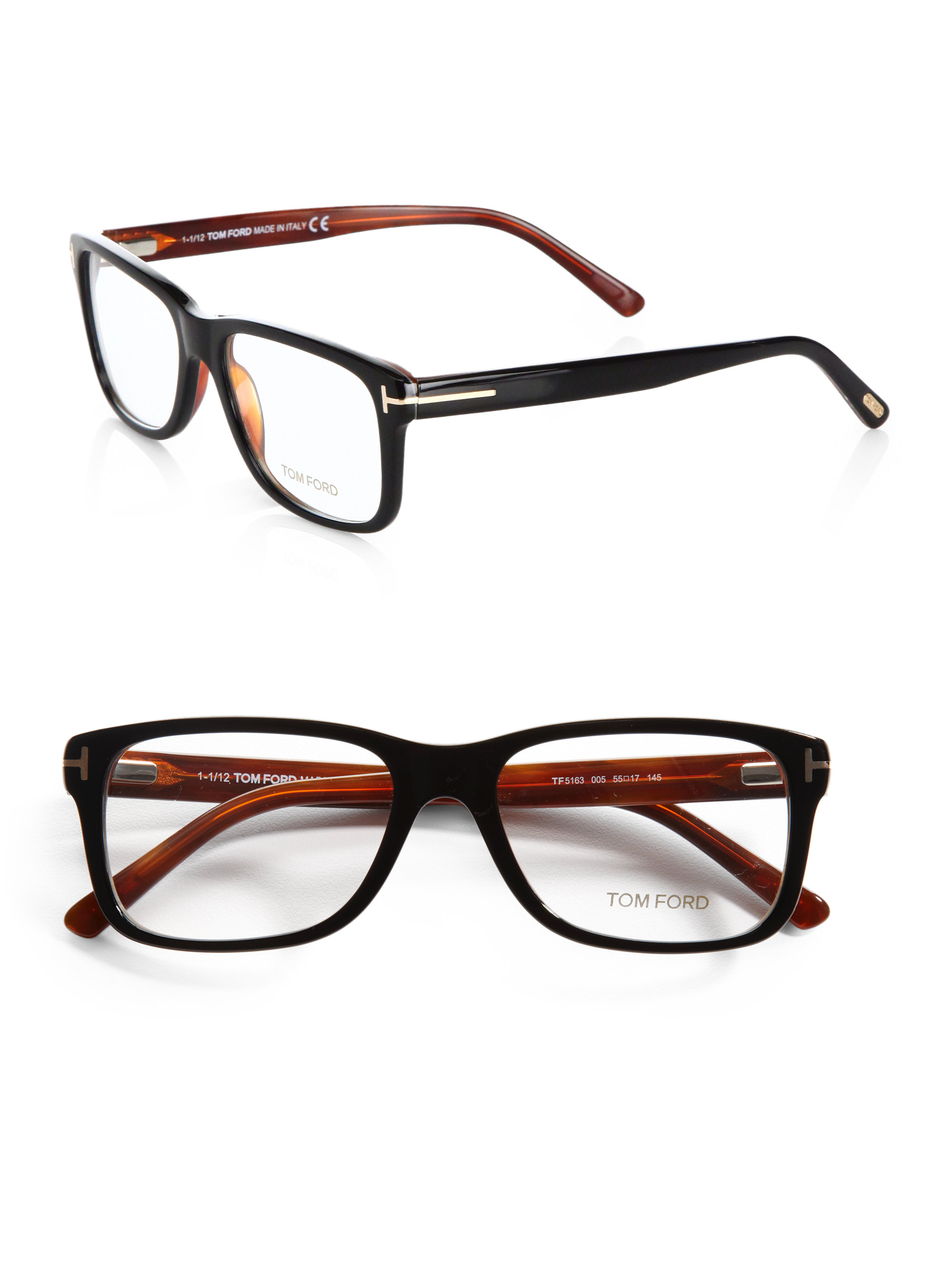 Lyst Tom Ford 54mm Optical Glasses In Brown