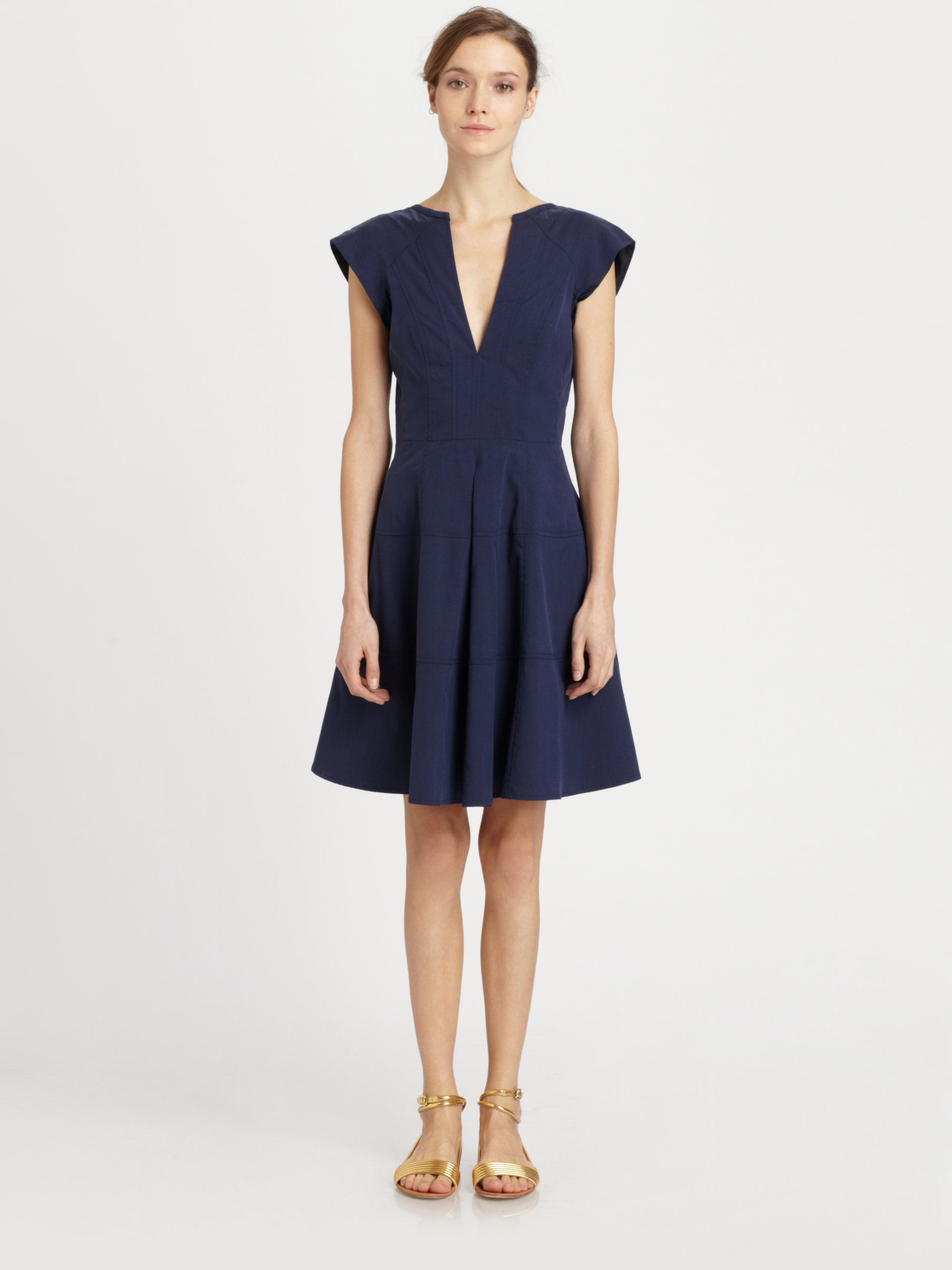 Lyst Nanette Lepore Zorba Dress In Blue Gallery