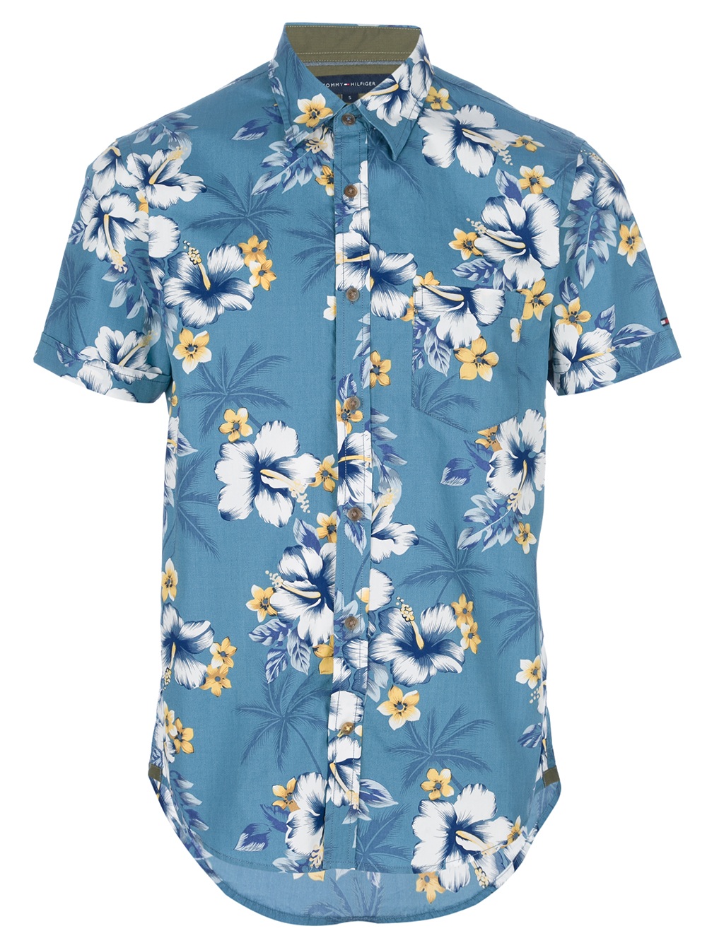 Tommy Hilfiger Floral Print Shirt in Floral for Men | Lyst