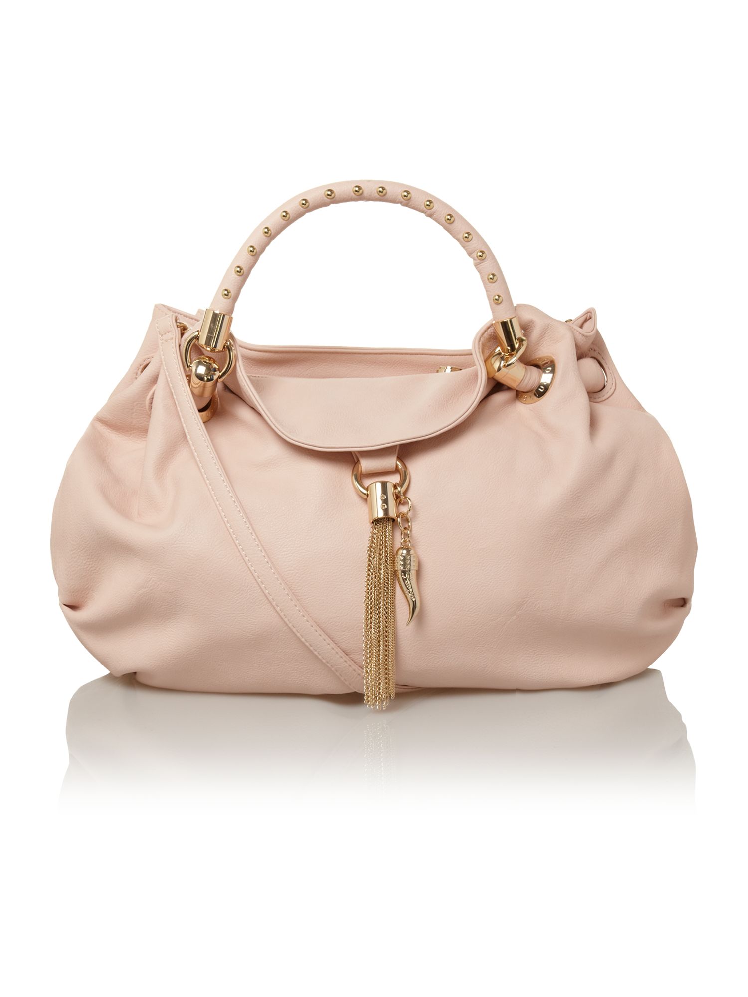 Liu Jo New Good Luck Large Tote Bag with Tassels in Pink | Lyst