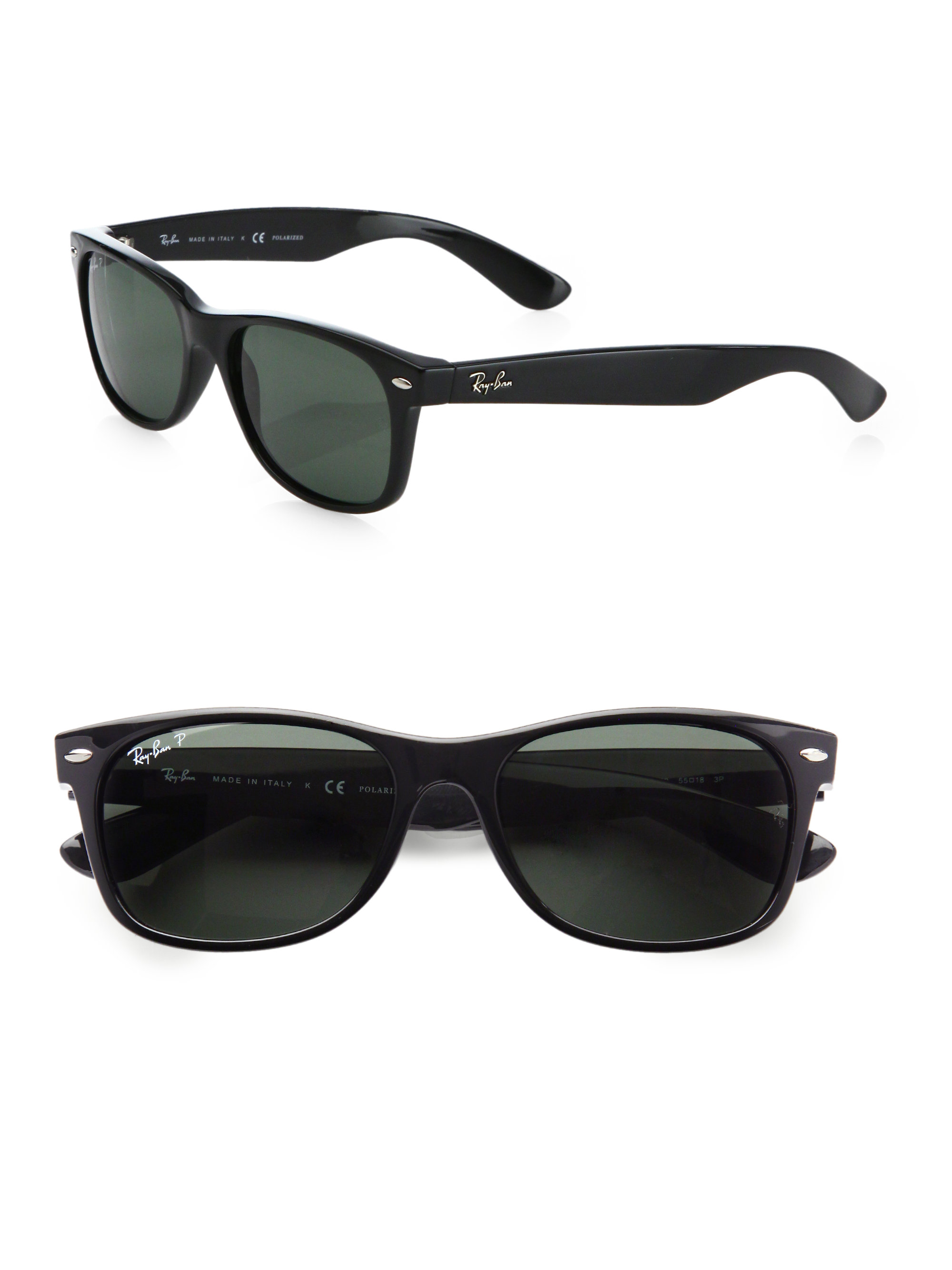 Ray-ban New Wayfarer Sunglasses in Black | Lyst