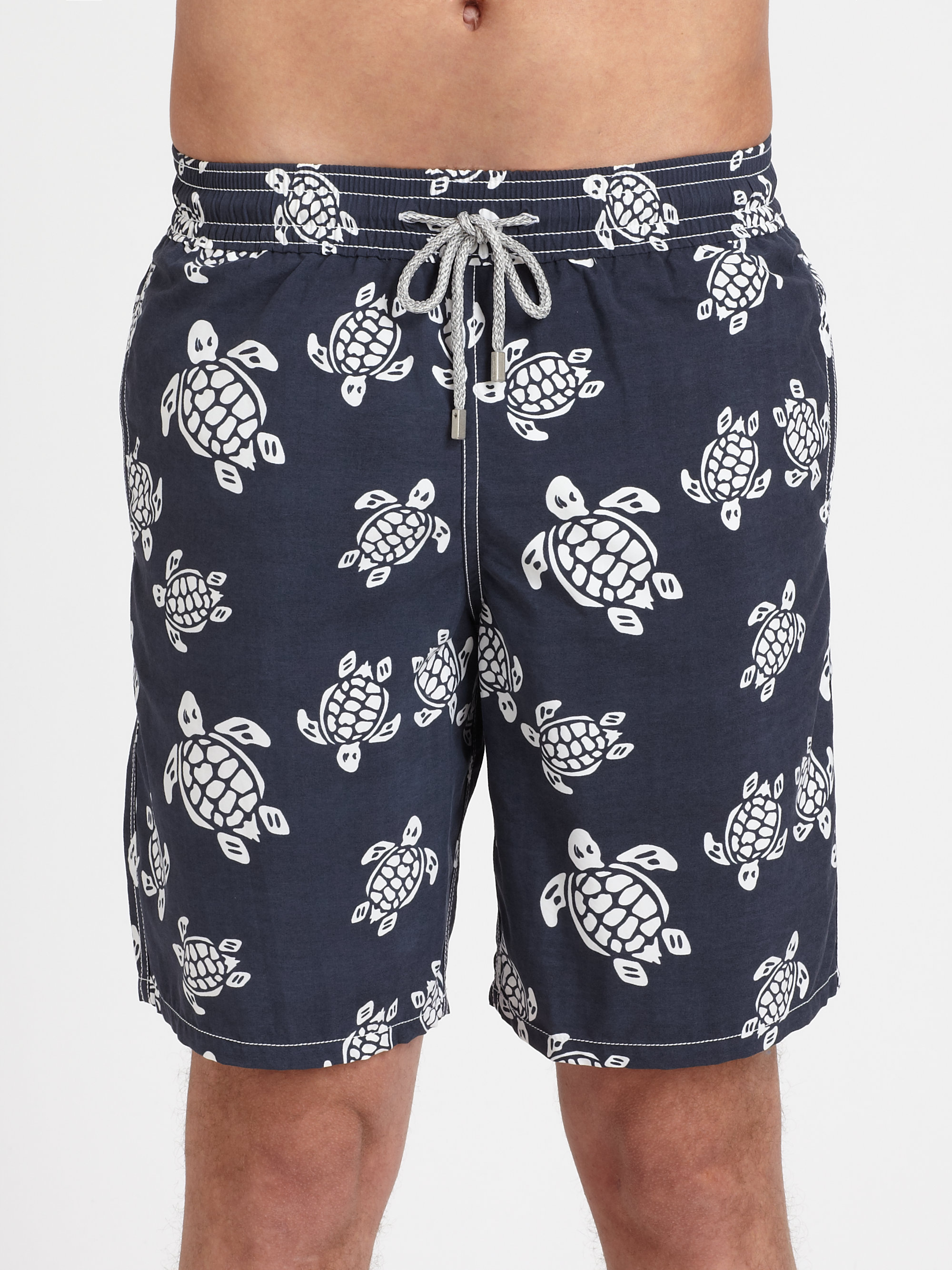 Vilebrequin Okoa Swim Trunks in Blue for Men Lyst