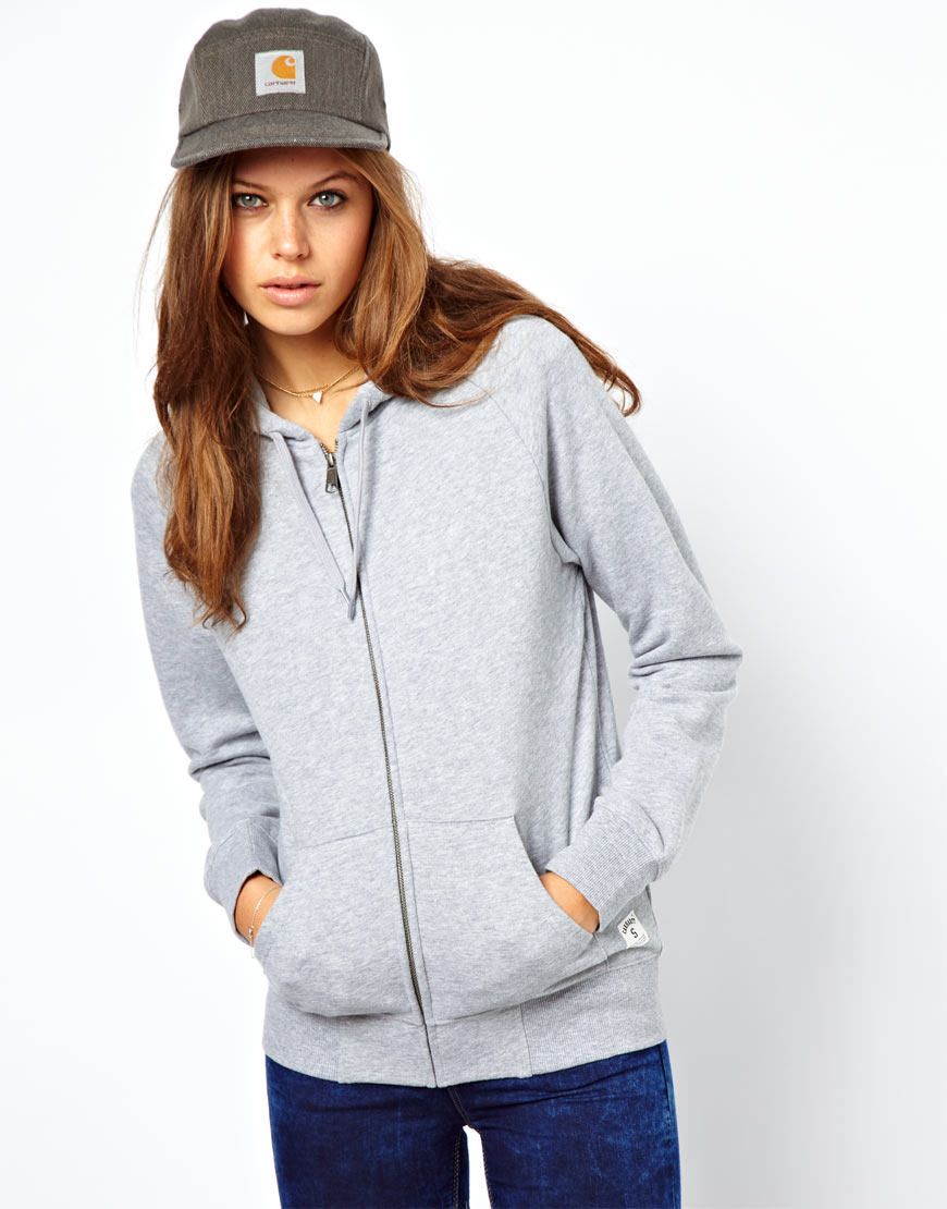 Lyst - Carhartt Hoodie in Gray