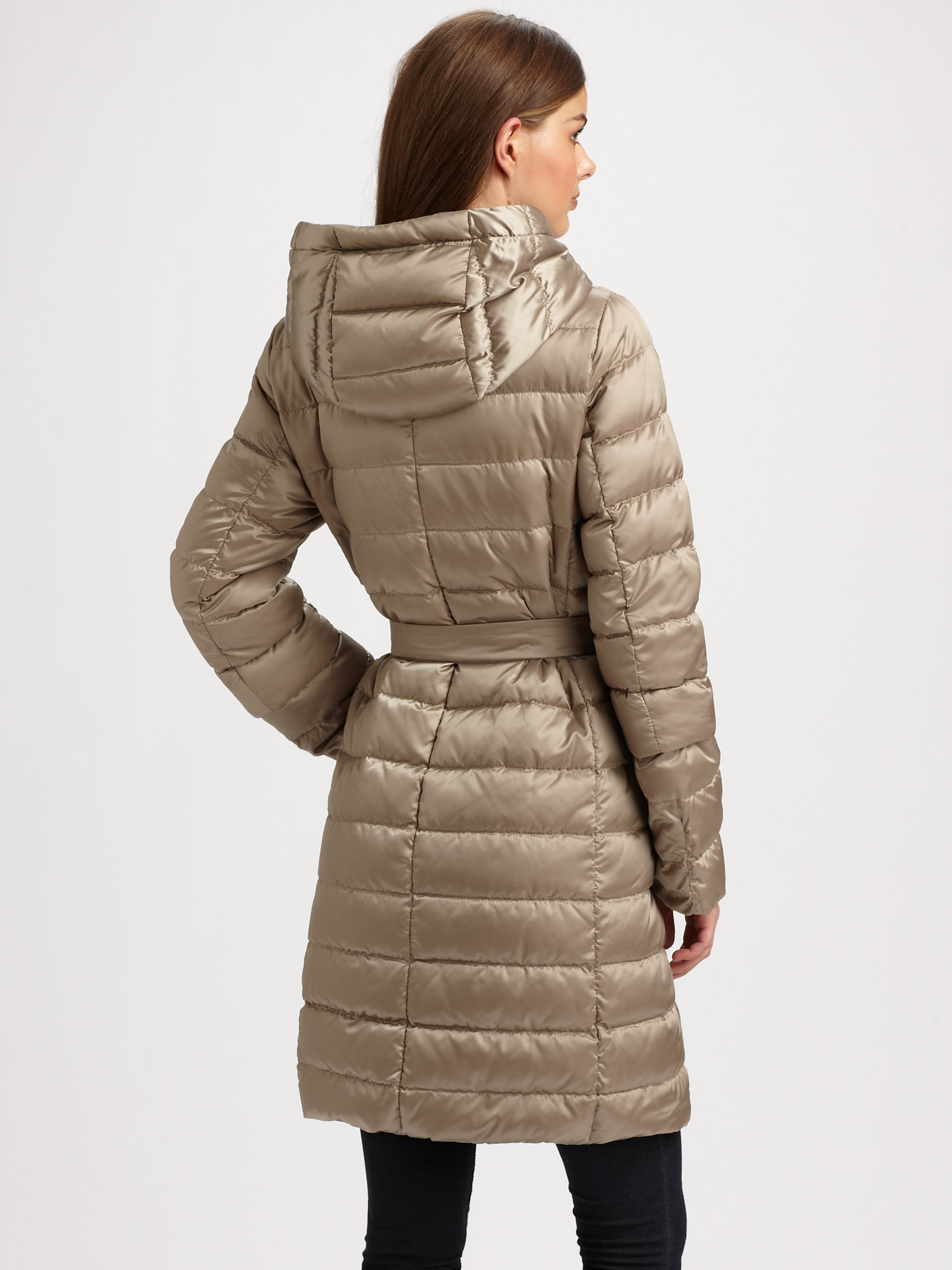 Lyst - Max Mara Novef Cube Puffer Coat in Natural