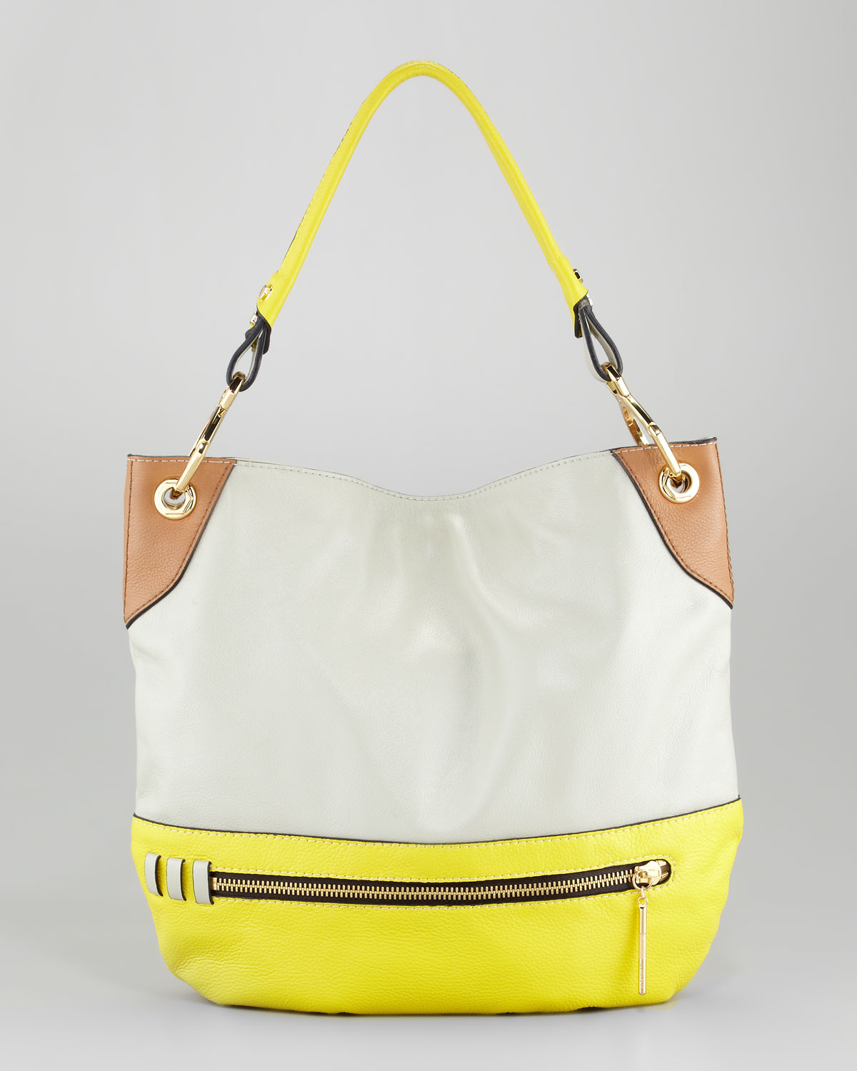 Lyst - Oryany Whitney Colorblock Shoulder Bag Multi in White