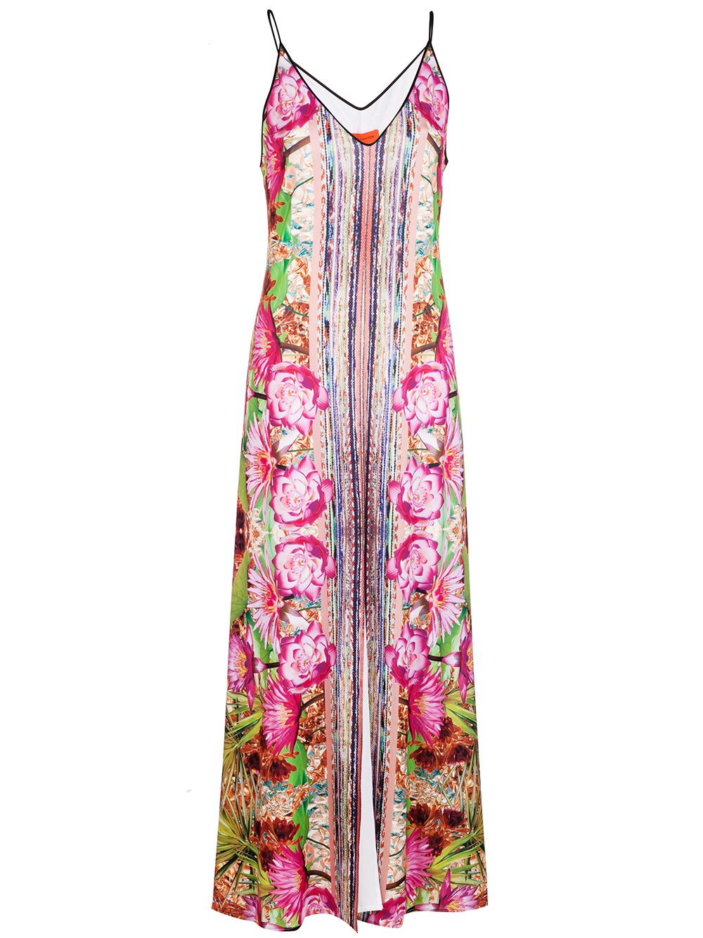 Clover Canyon Fools Gold Maxi Dress in Pink (gold) | Lyst