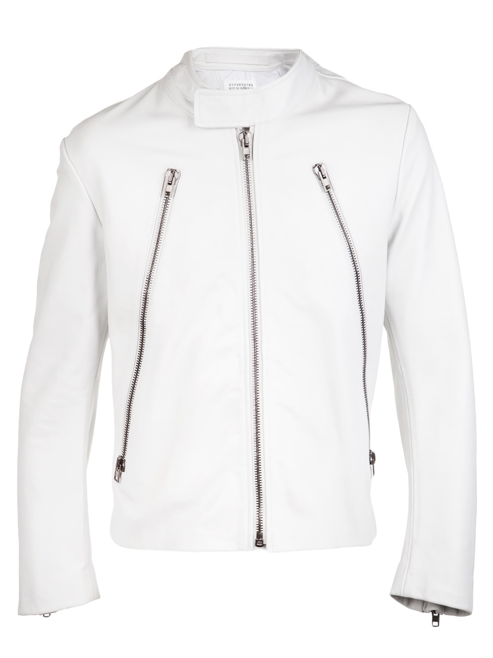 Maison Margiela Racer Jacket in White for Men | Lyst