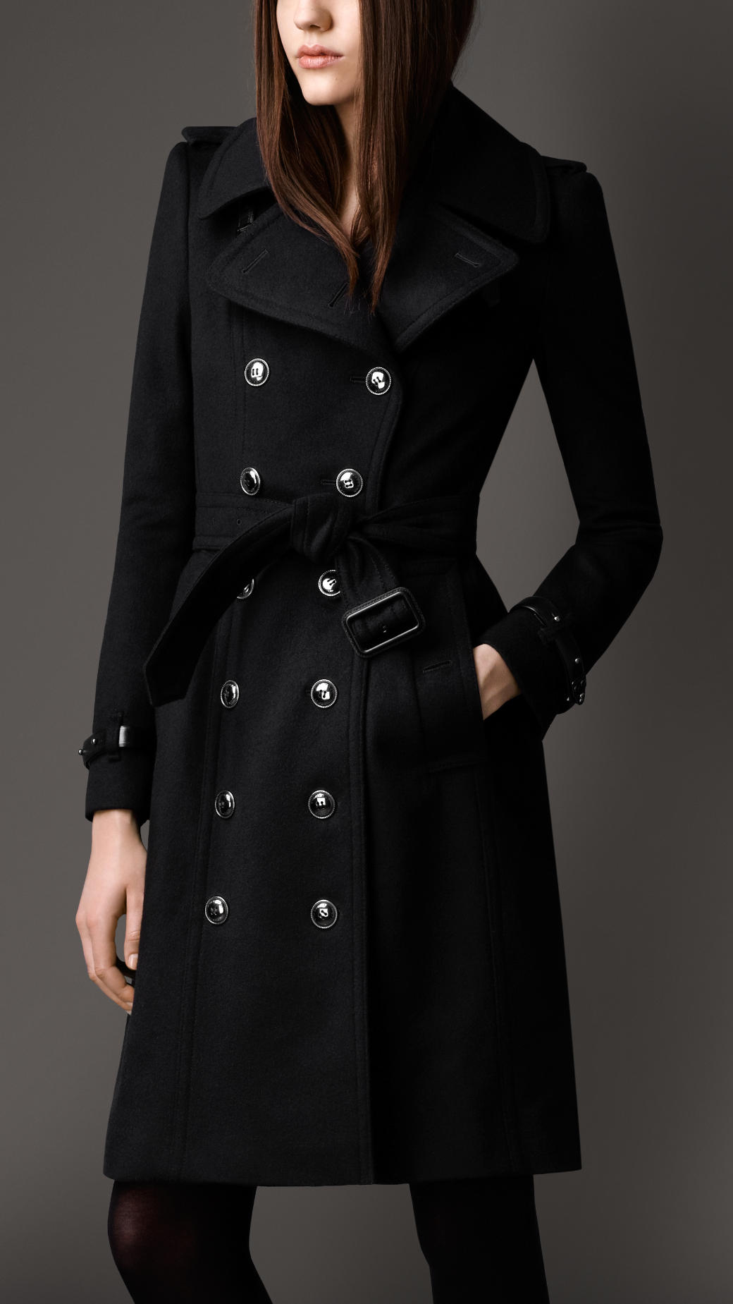 burberry women's cashmere coat