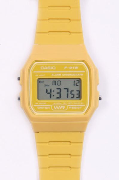Casio Casual Digital Watch In Yellow in Yellow for Men | Lyst