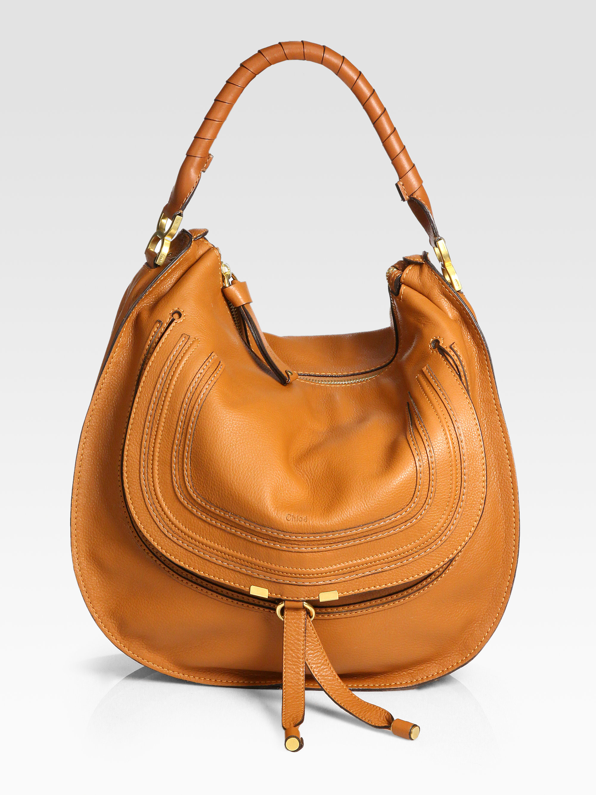 Lyst Chloé Marcie Large Hobo In Brown Gallery