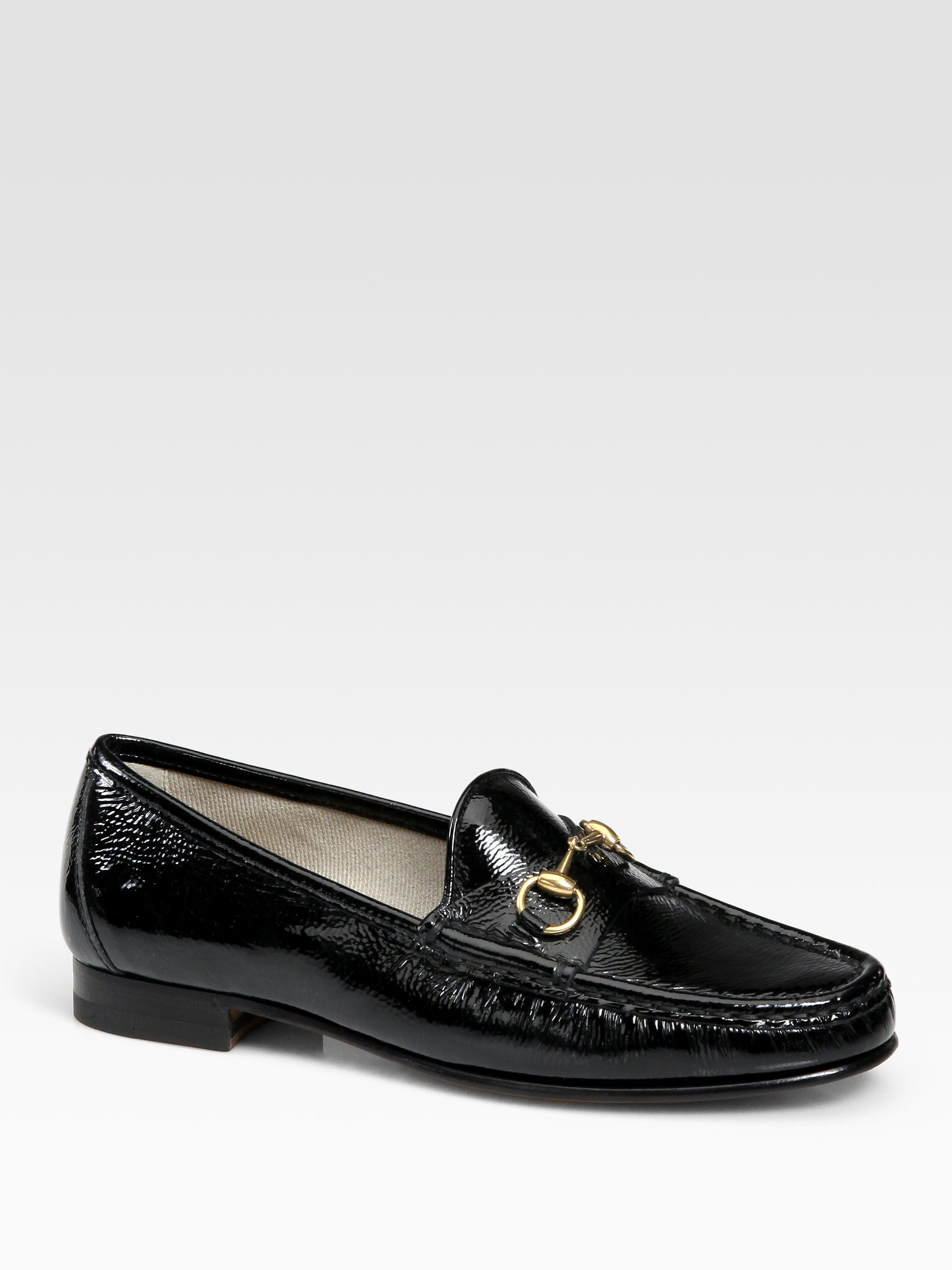 gucci classic loafer black