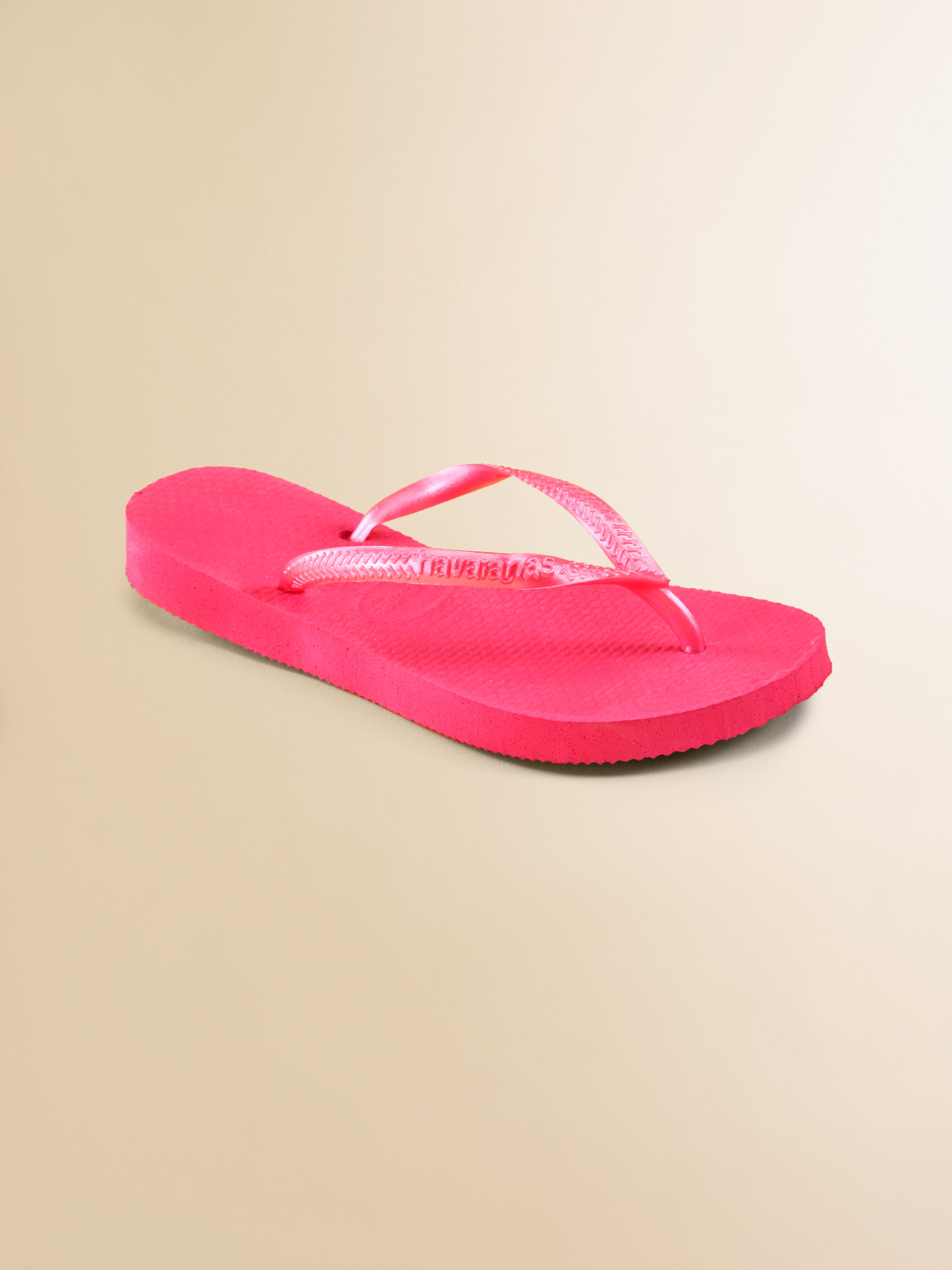 Havaianas Little Girls Girls Solid Color Flip Flops in Pink | Lyst