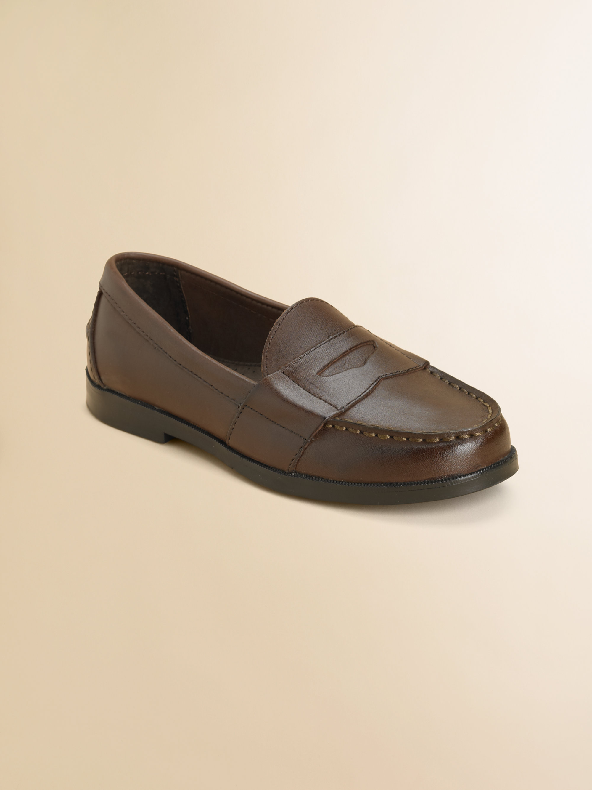 Ralph lauren Kids Marlow Penny Loafers in Brown Lyst