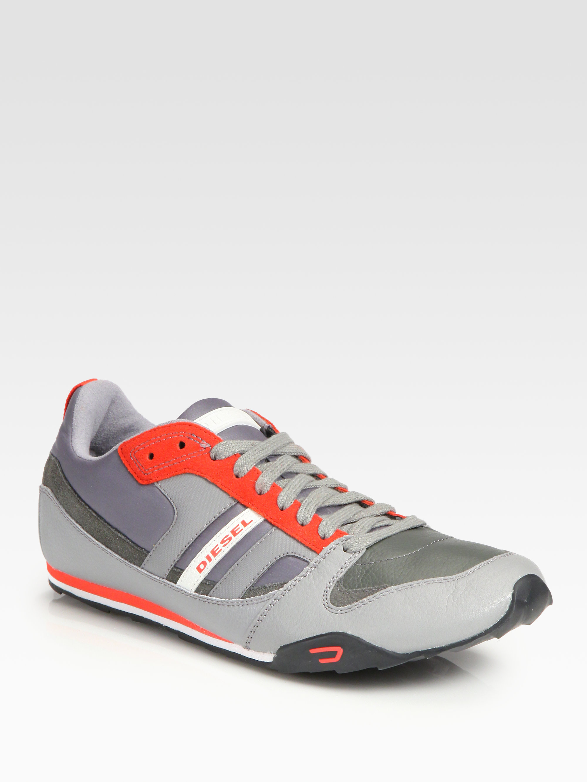 diesel trainers grey