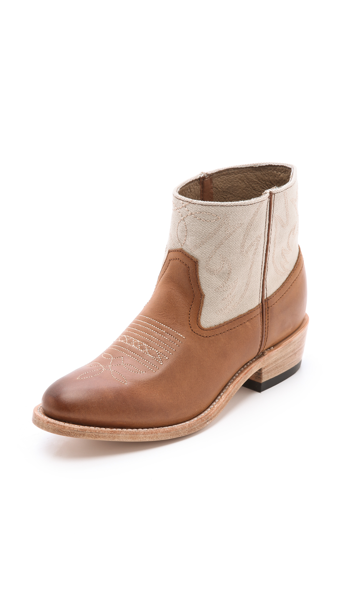 dolce vita western ankle boots
