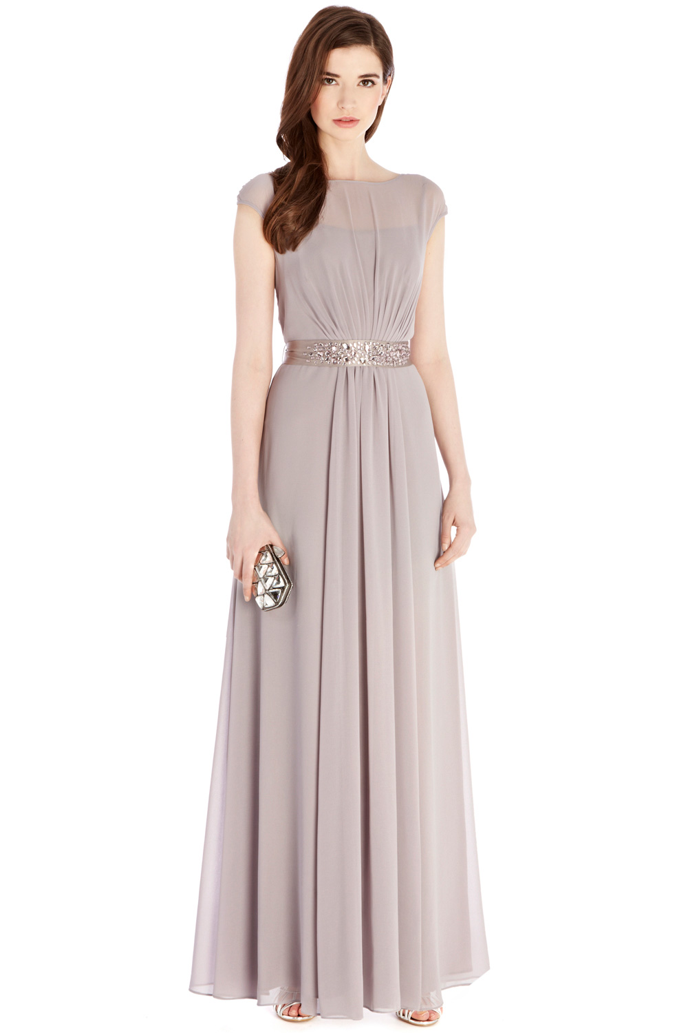 Coast Lori Lee Maxi in Gray (greys)  Lyst